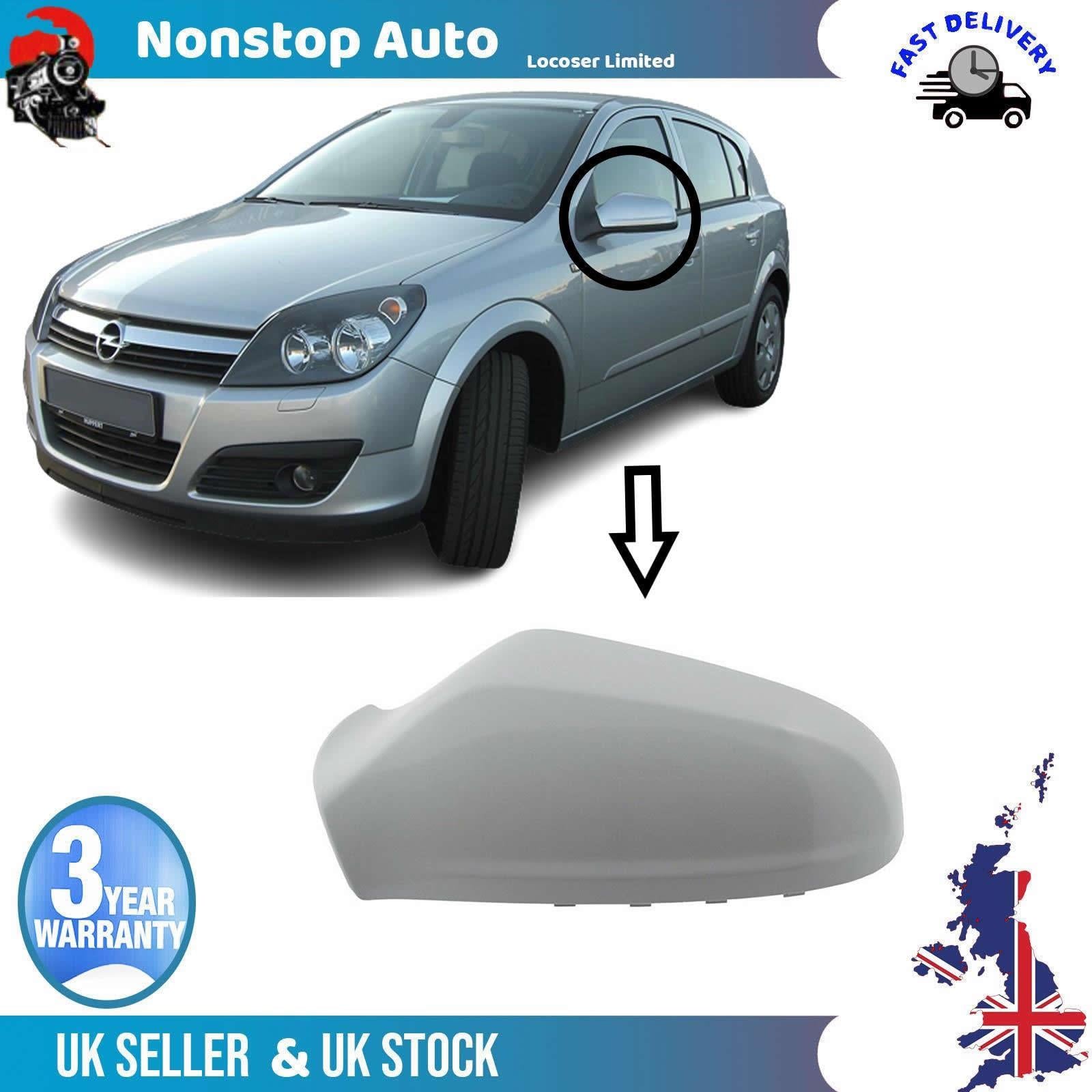 wing mirror cover Left Side Grey for VAUXHALL OPEL Astra H MK5 2004-2014