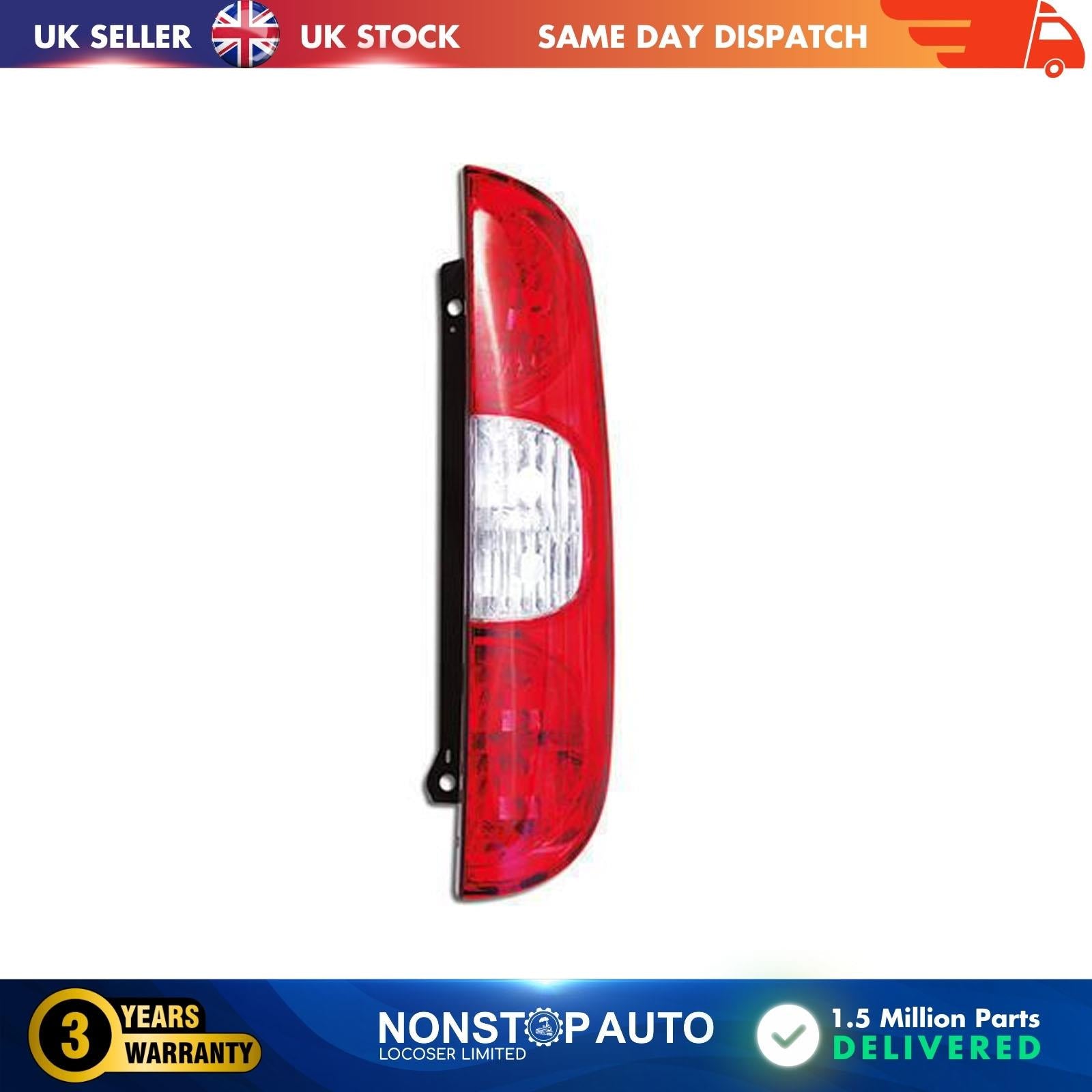 Rear Tail Light Lamp Without Bulb Holder / Right Side  FOR FIAT DOBLO 6850