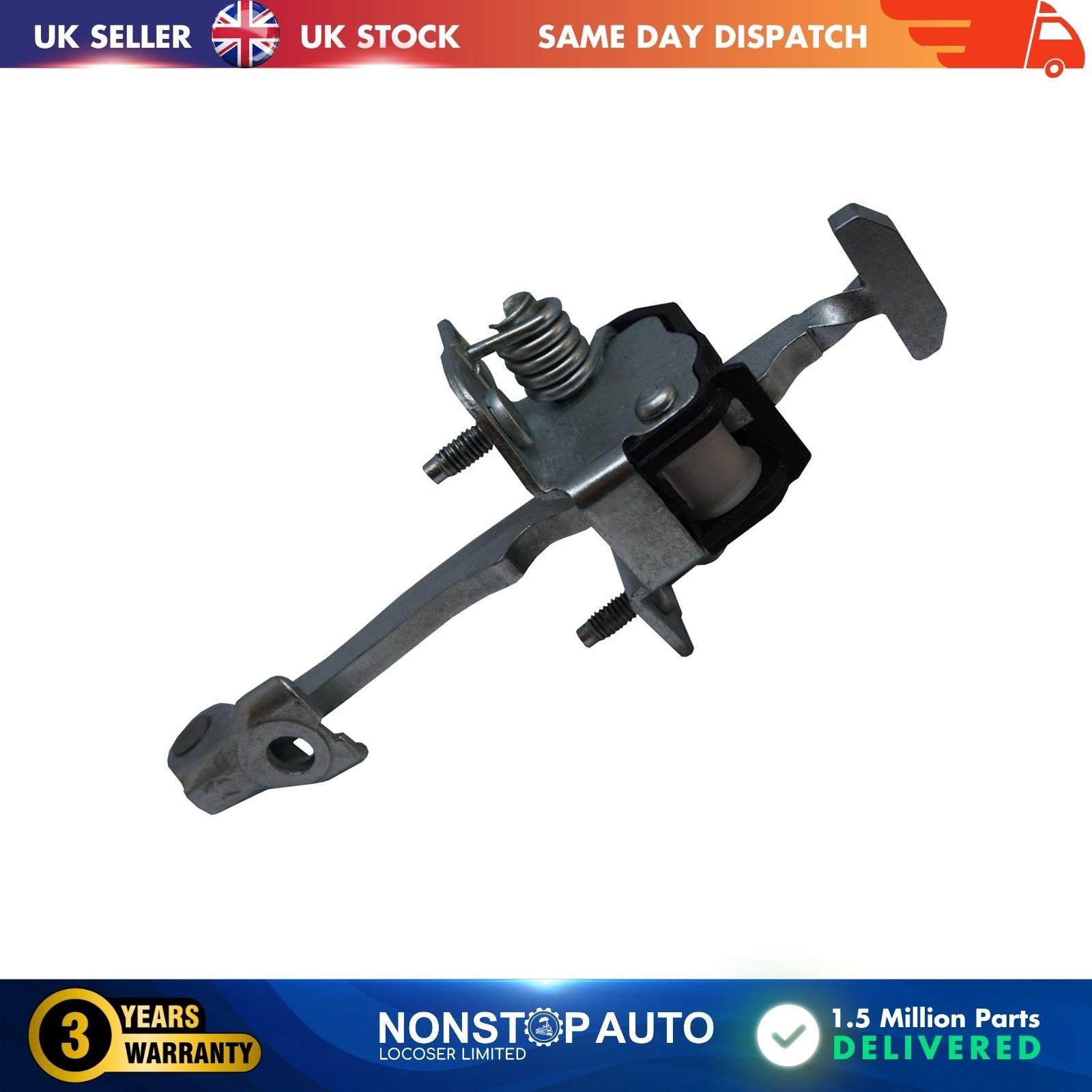 Front Door Hinge Stop Check Strap Limitery Right or Left Side Fits VAUXHALL Signum 2003-2008 Vectra C 5160245