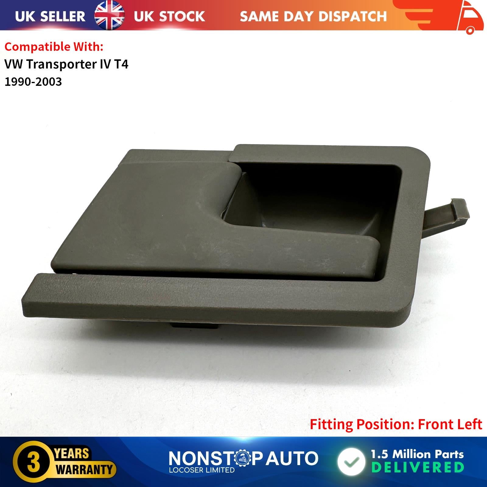 VW Transporter T4 Door Handle / left 7D0 837 019 A