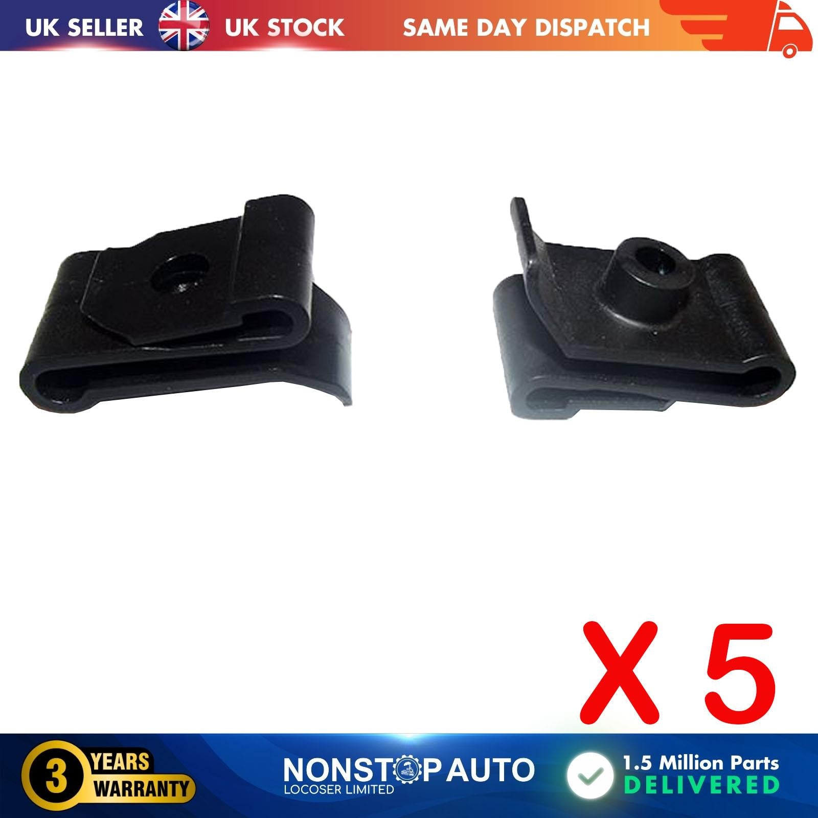 5 X FOR TOYOTA LEXUS Bumper Fender Apron Fastener Front Grill Panel Screw Clips 90467-05114