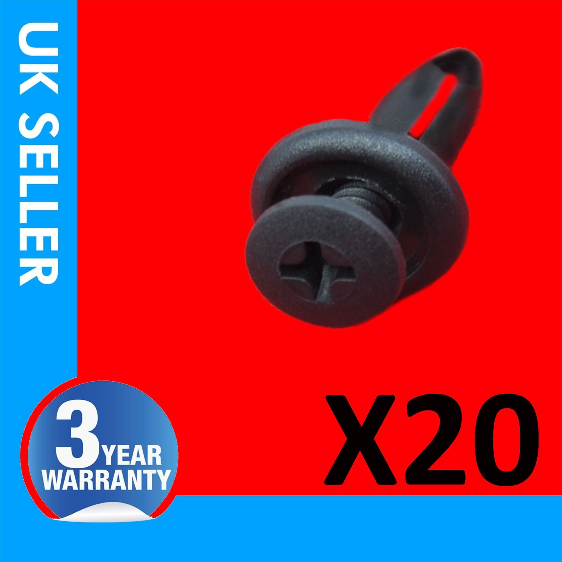 20X For Ford Galaxy Mondeo Kombi Puma Sun Visor Mount Bracket Clips