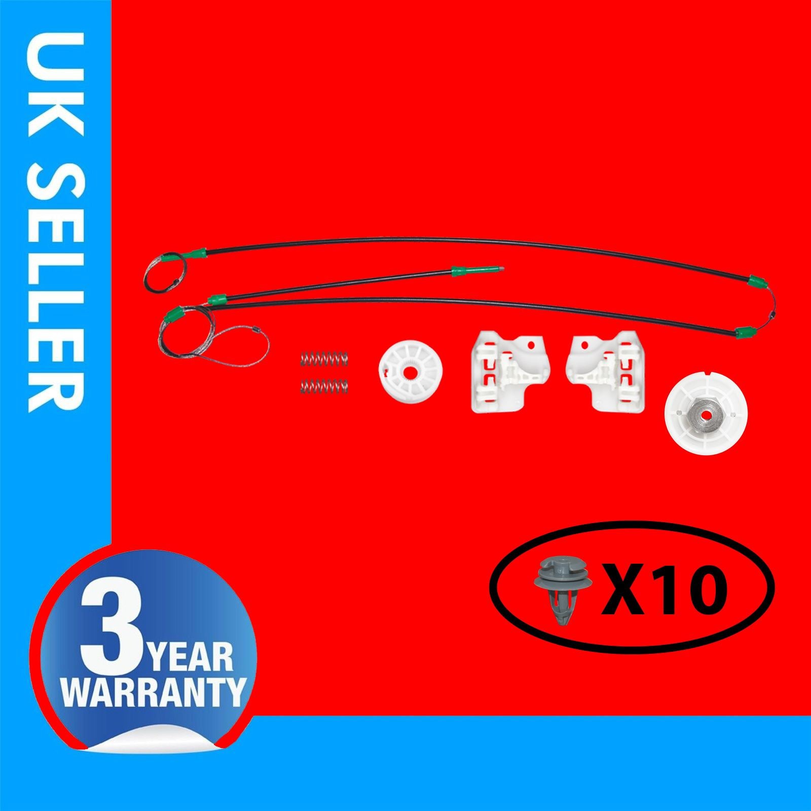 FOR BMW X5 E53 WINDOW REGULATOR REPAIR KIT FRONT LEFT RIGHT