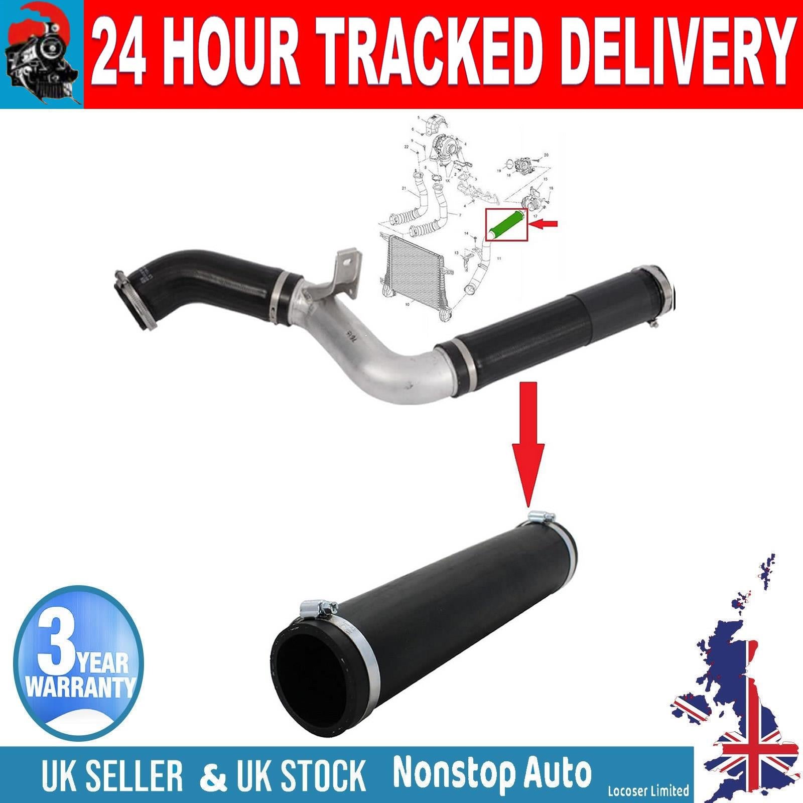 TURBO INTERCOOLER  HOSE PIPE  FOR VAUXHALL OPEL ANTARA 2.2 CDTI. CHEVROLET CAPTIVA 2.2 CDTI. 4819364
