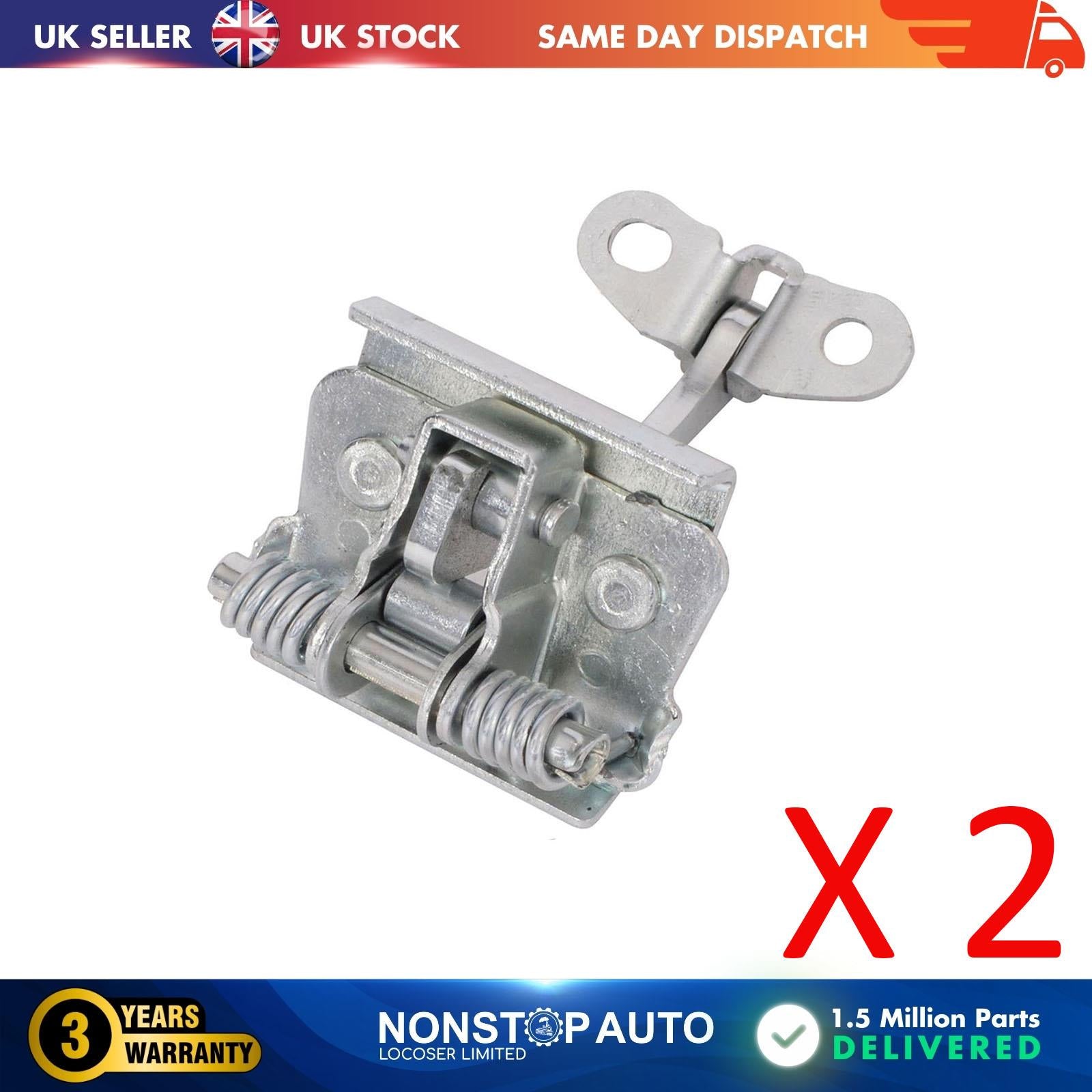 2 X Rear Door Hinge Stop Check Strap Limitery Right and Left Side Fits CITROEN Xsara   9181C0