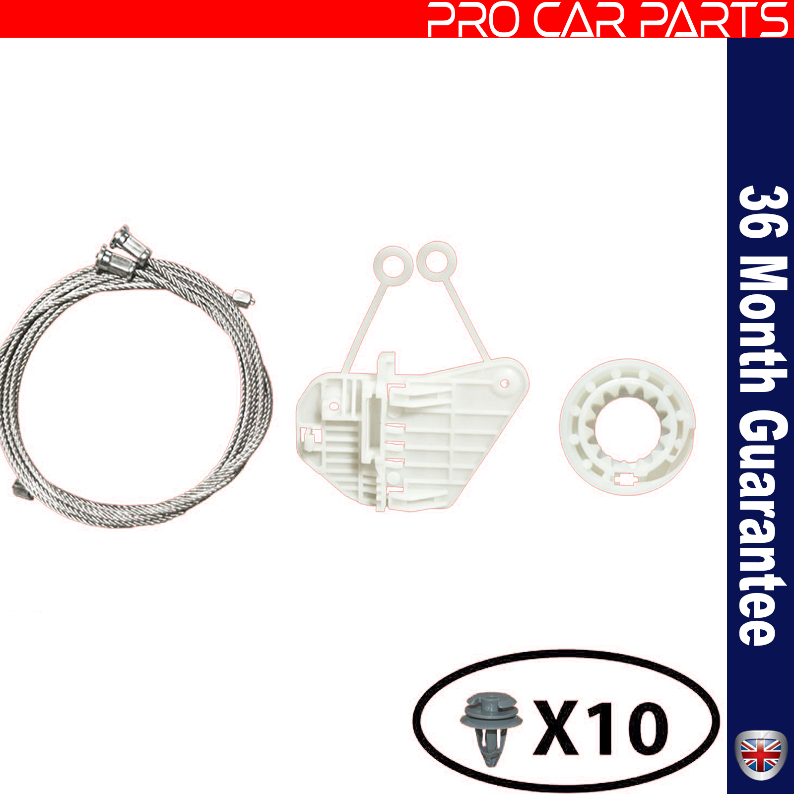 FOR MERCEDES CLS WINDOW REGULATOR REPAIR KIT FRONT LEFT  HAND SIDE