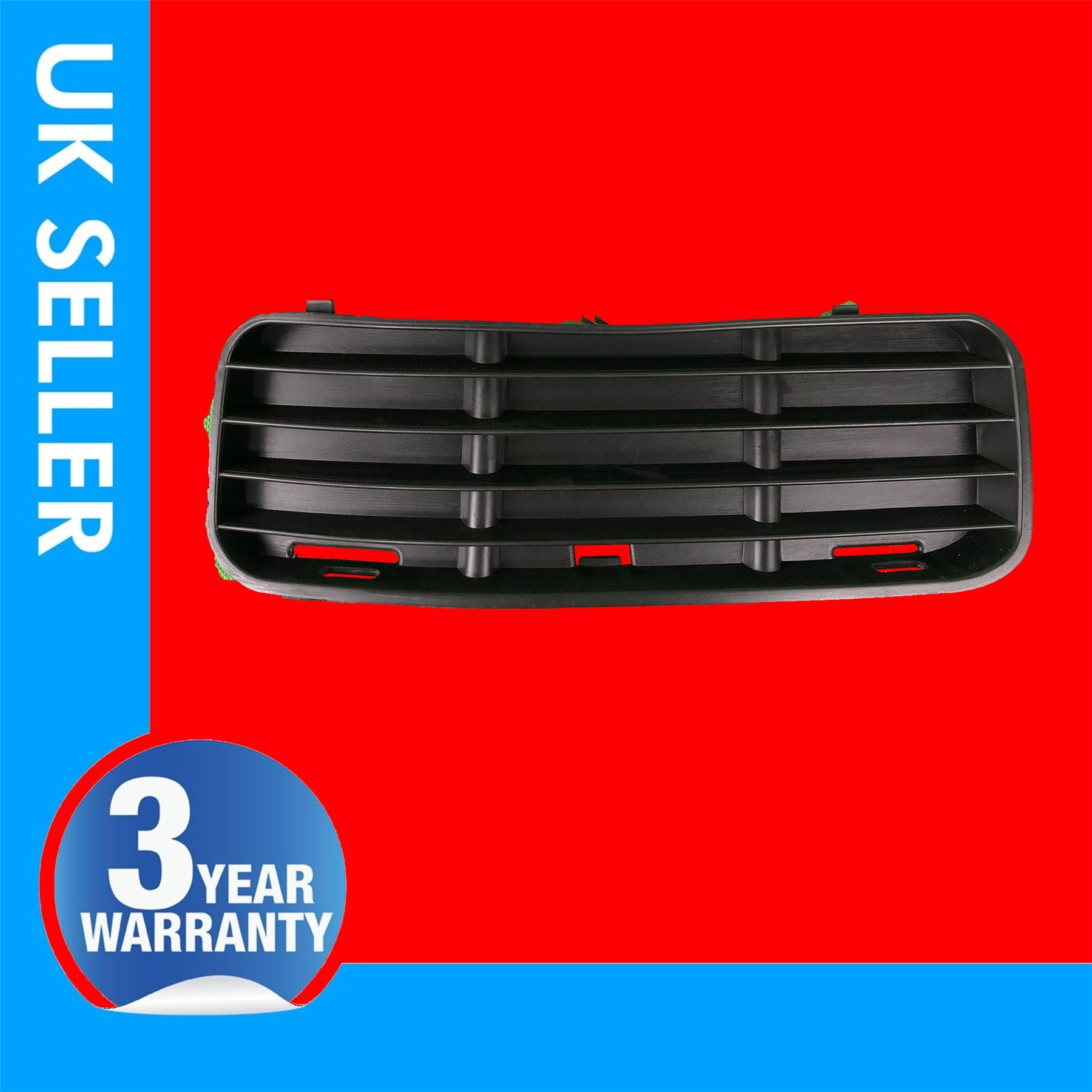 VOLKSWAGEN POLO CADDY FRONT BOTTOM BUMPER GRILL LEFT  SIDE 6K5853665A