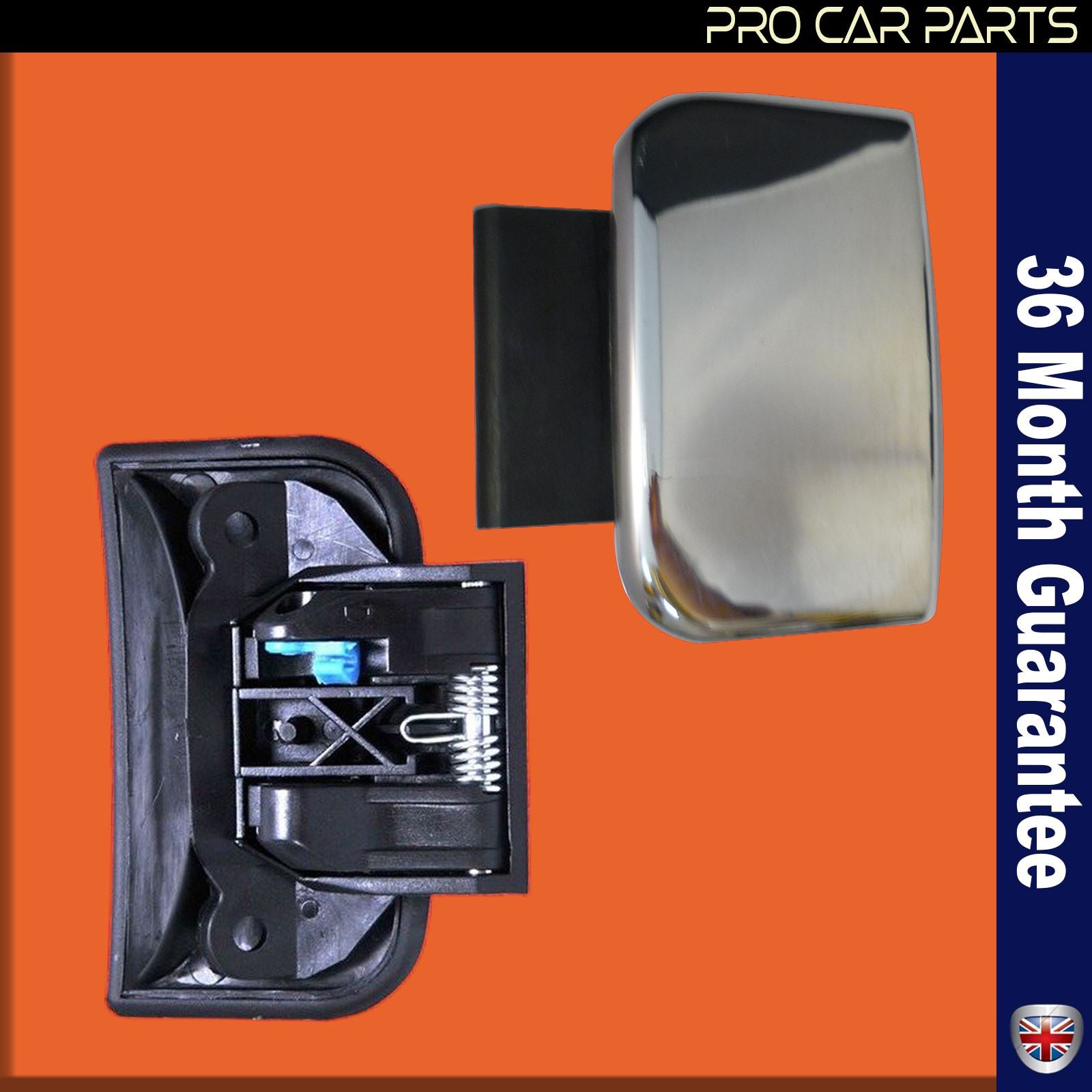 Door Handle Front Right Fits PEUGEOT Partner CITROEN Berlingo 9101J4