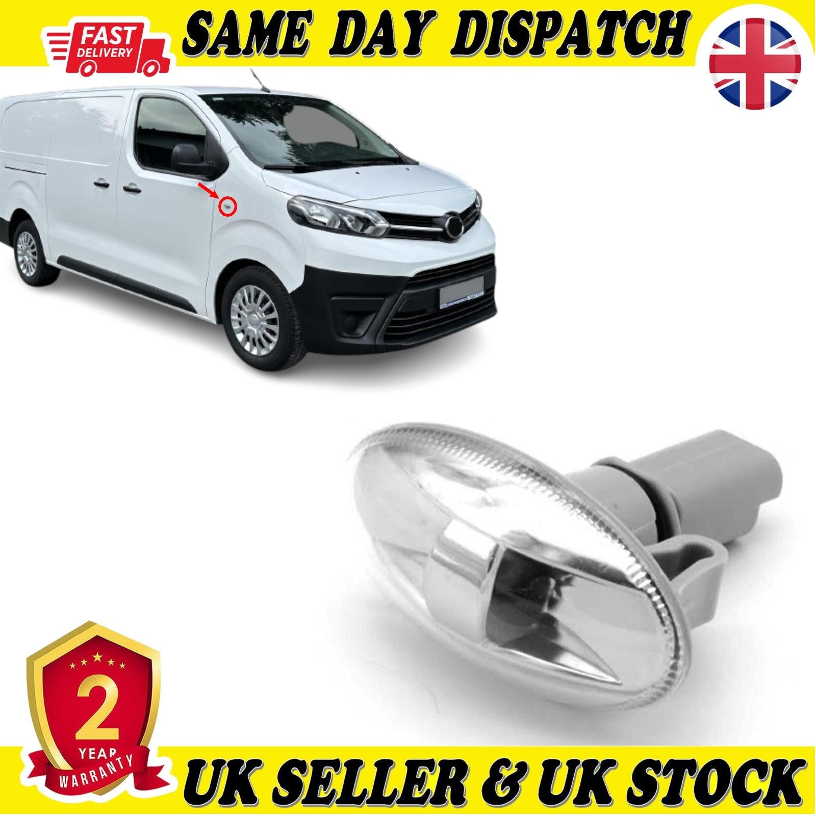 SIDE INDICATOR REPEATER LIGHT LAMP FOR VAUXHALL VIVARO 3649980