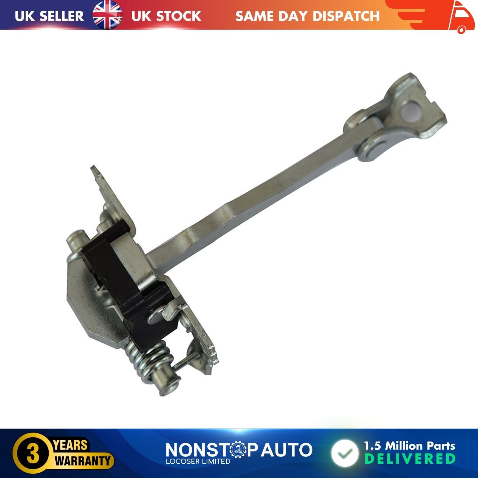 Rear Door Hinge Stop Check Strap Limitery Right or Left Side Fits RENAULT Fluence Megane Mk3  824300003R