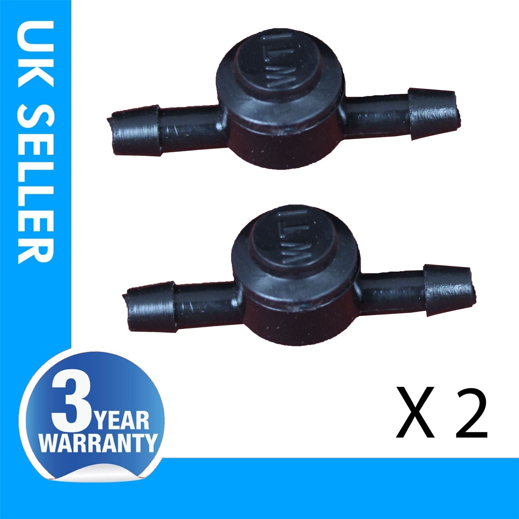 For Alfa Romeo 145 146 147 REAR WASHER JET VALVE X2