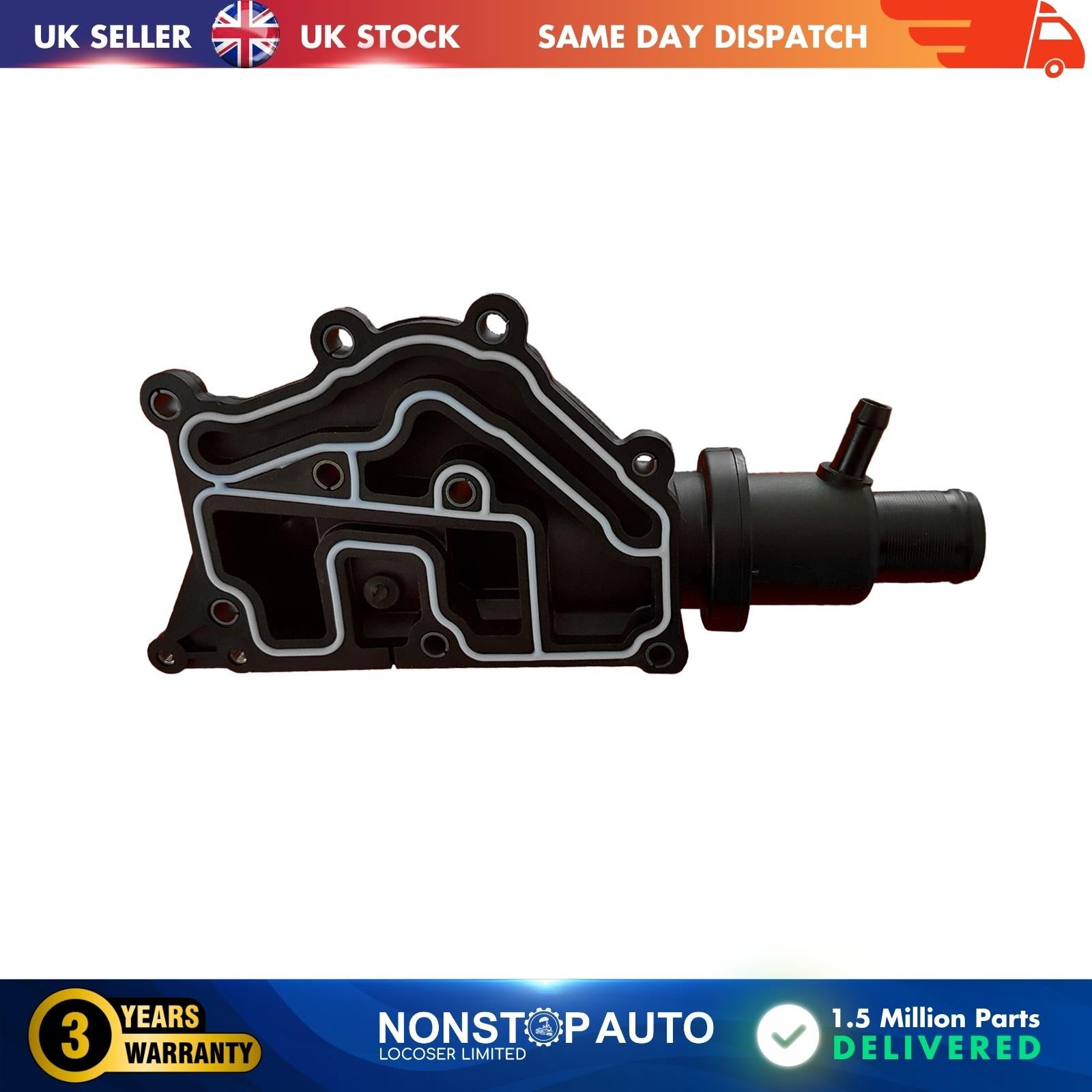 Coolant Thermostat HousÄ±ng Fits RENAULT Clio III Fluence Grand Scenic Laguna II Laguna III Megane II Modus Scenic II Scenic III Twingo Wind  8200561434