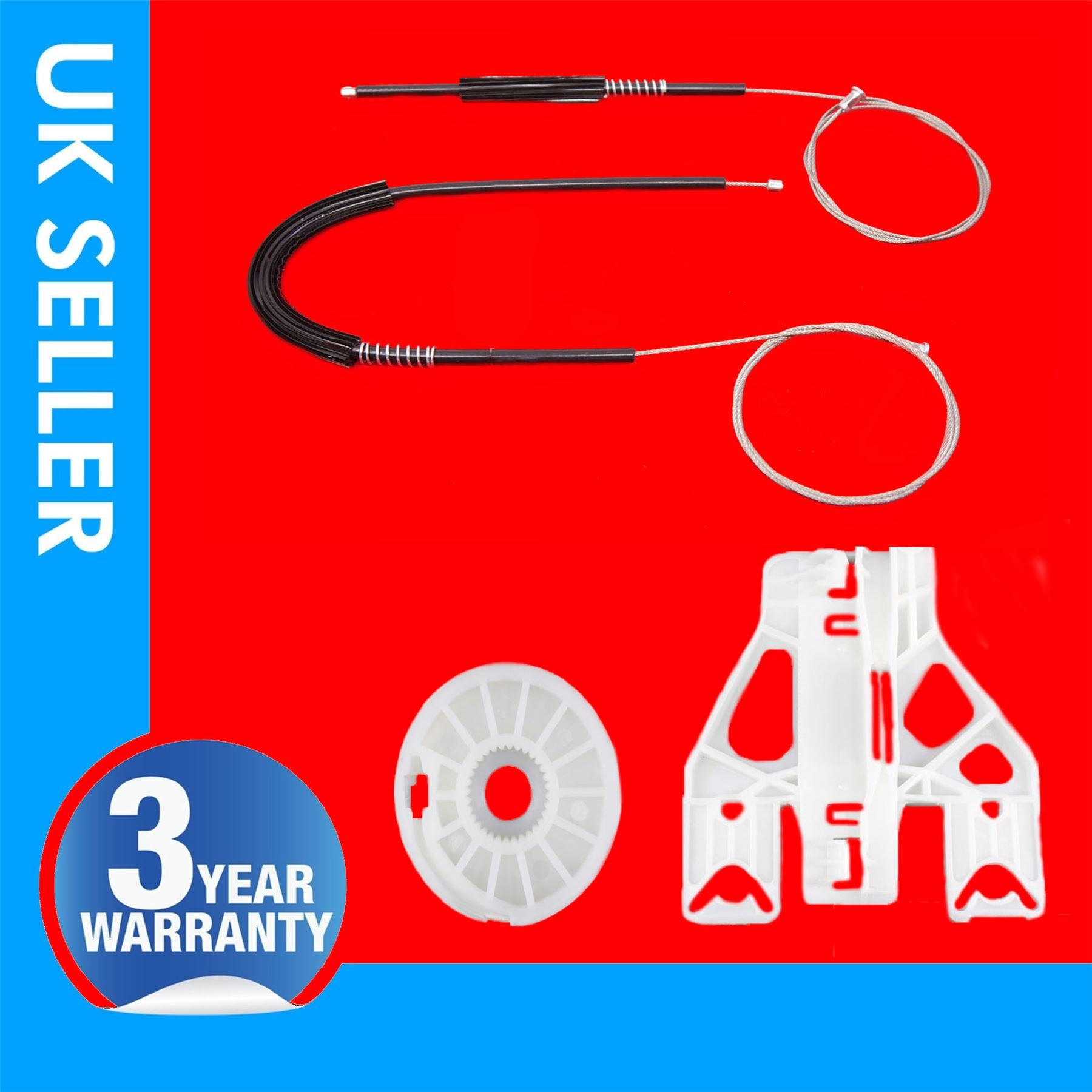 Window Regulator Repair Kit Rear Left Side Fits Audi Q5
