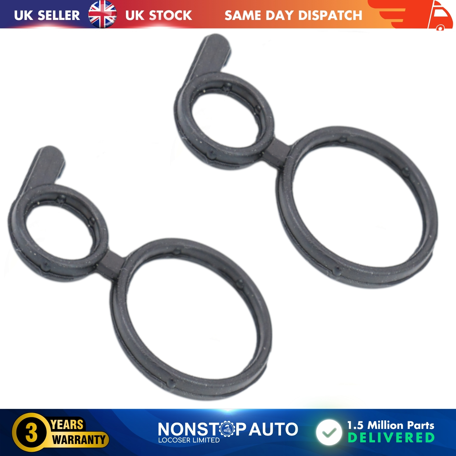 2X CYLINDER HEAD GASKET SEAL FOR ALPINA D3 D4 D5 XD3 XD4 BMW 1 2 3 4 5 6 7 8 X1 X2 X3 X4 X5 X6 X7 MINI F55 F56 F54 F60 F57 R58 R61 R59 TOYOTA AURIS 11317801703