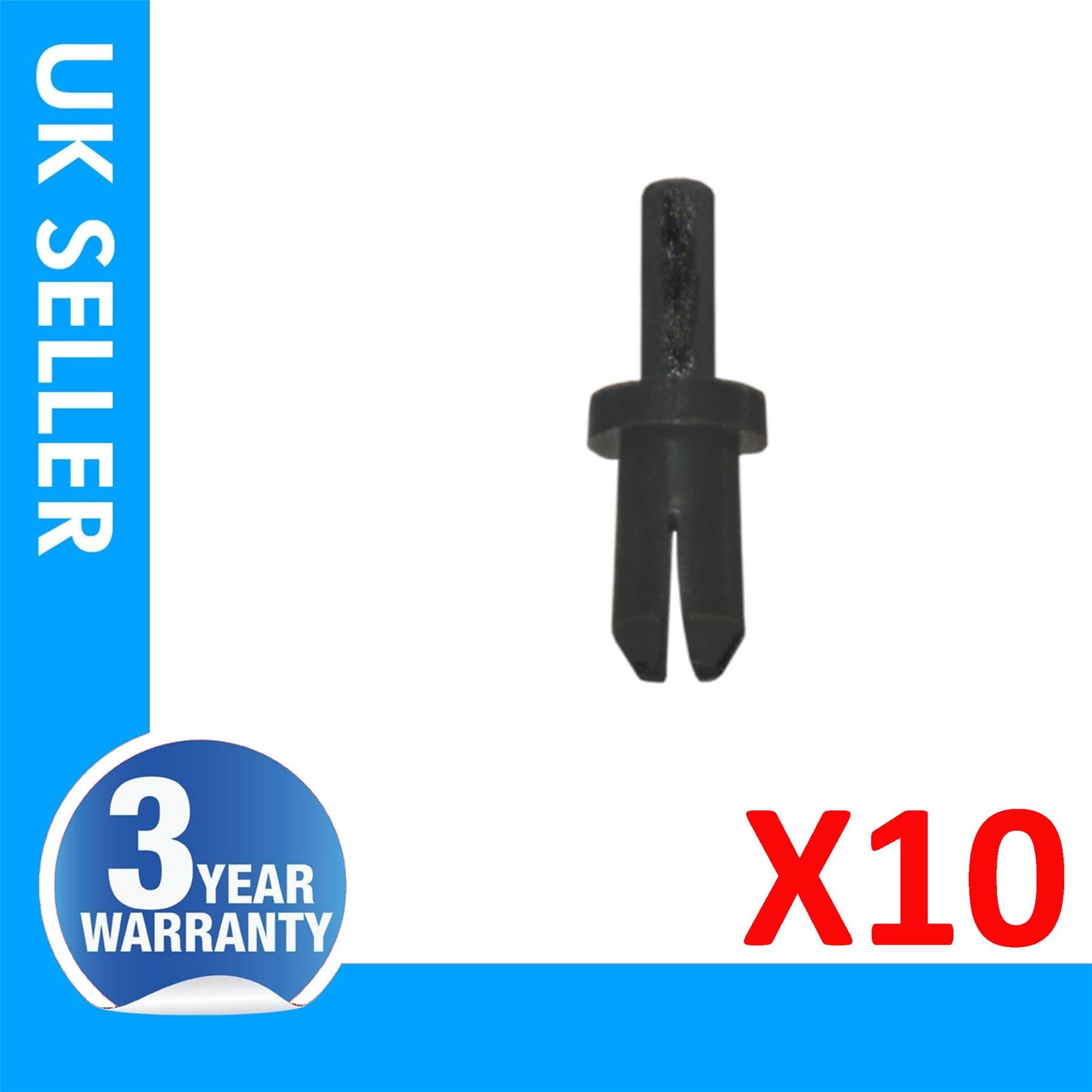 Universal Wheel Arch Moulding Panel Splash Guard Clips X10
