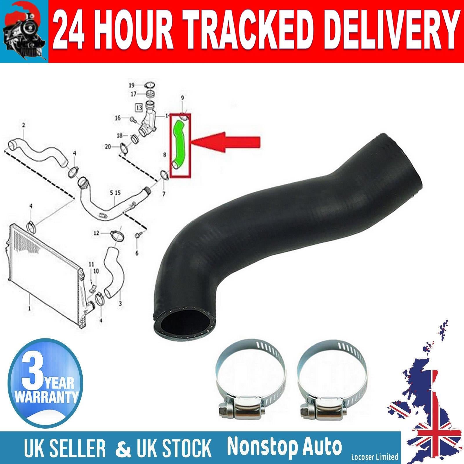 TURBO INTERCOOLER HOSE PIPE FOR VOLVO  S60 S80 V70 XC90 D5  30636856