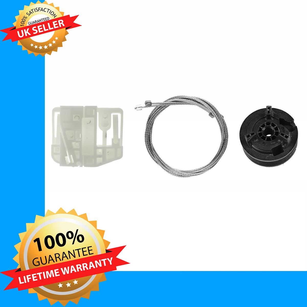 Fits RENAULT Megane II Window Regulator Repair Kit Rear Right Side 8201010921