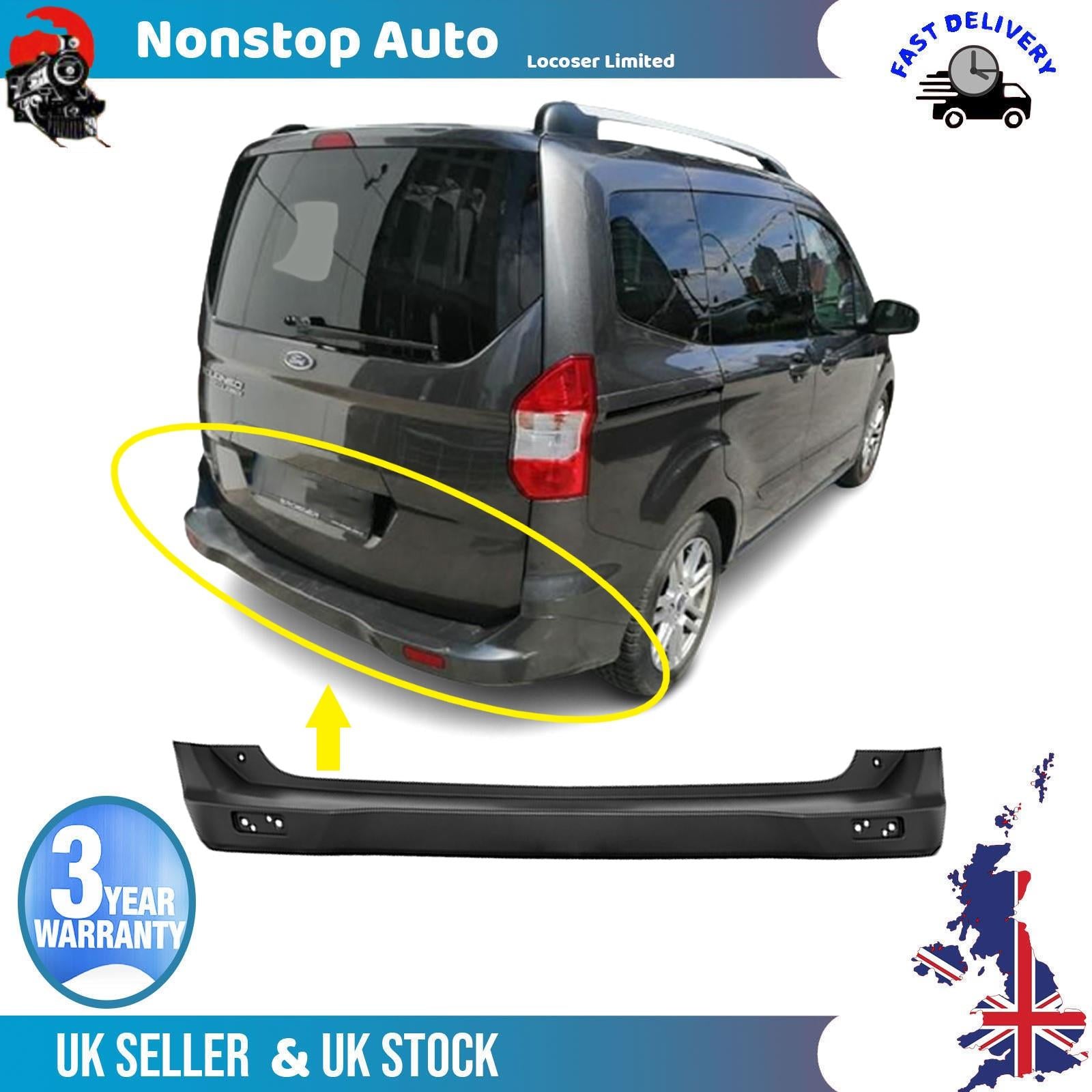 rear bumper Center For FORD Tourneo Courier 2014 on ET7617906AG5CND