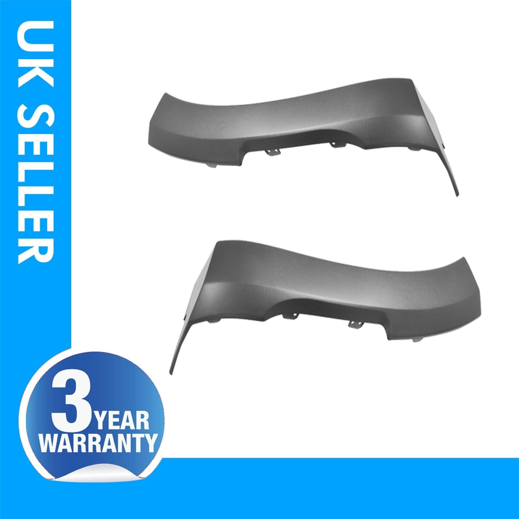 2X FRONT WHEELARCH MOULDING TRIM FITS DACIA SANDERO 960162872R