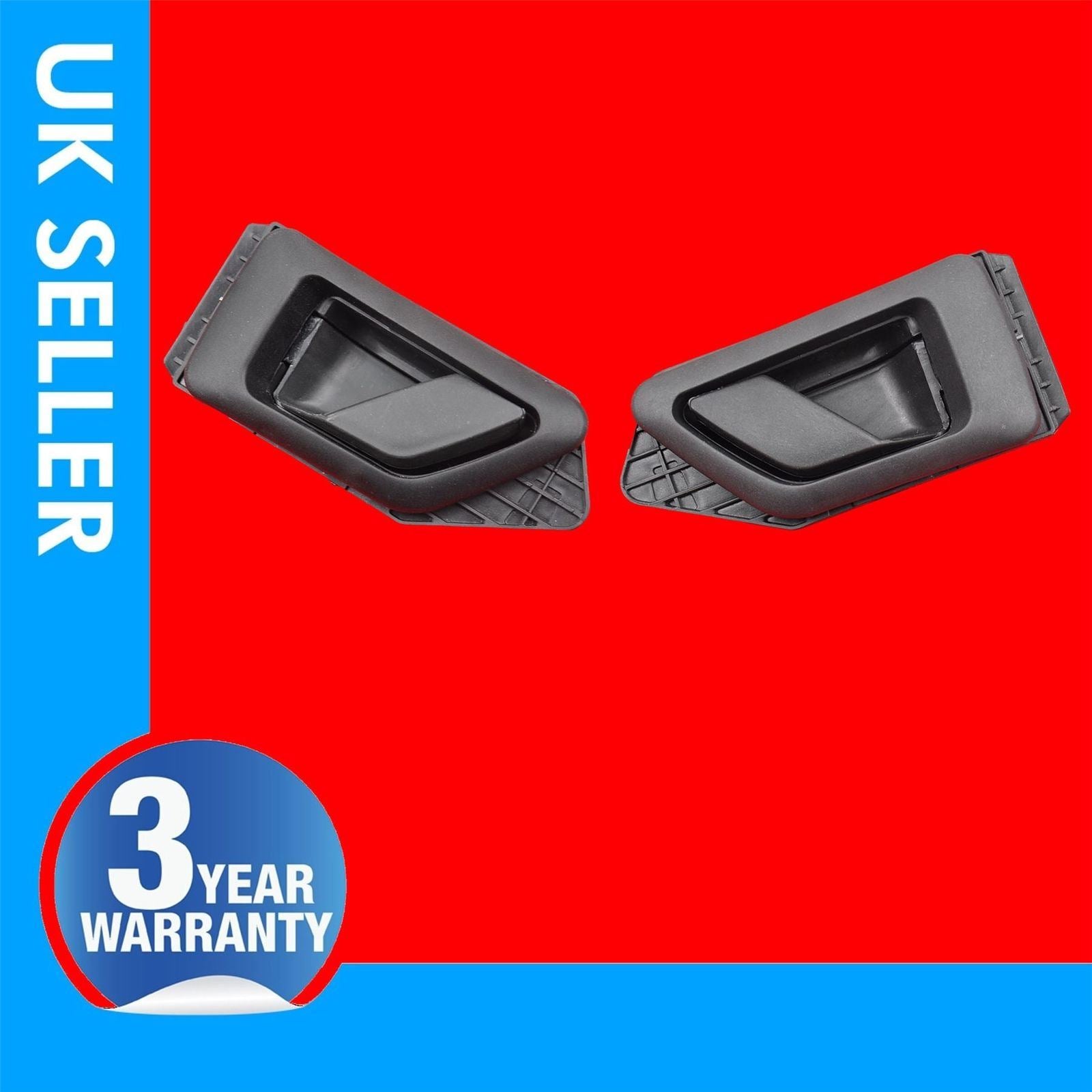 2x Inner Door Handle Front Left and Right Side Fits PEUGEOT Partner CITROEN Berlingo 9143.94 914394