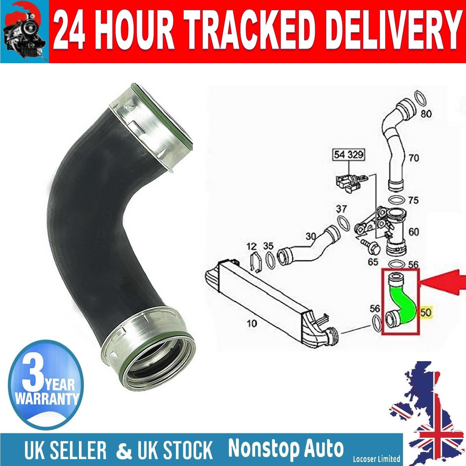 TURBO INTERCOOLER HOSE PIPE FOR MERCEDES C-CLASS (W203)  C-CLASS Coupe (CL203)  C-CLASS T-Model (S203)  CLC-CLASS (CL203)  2035282882