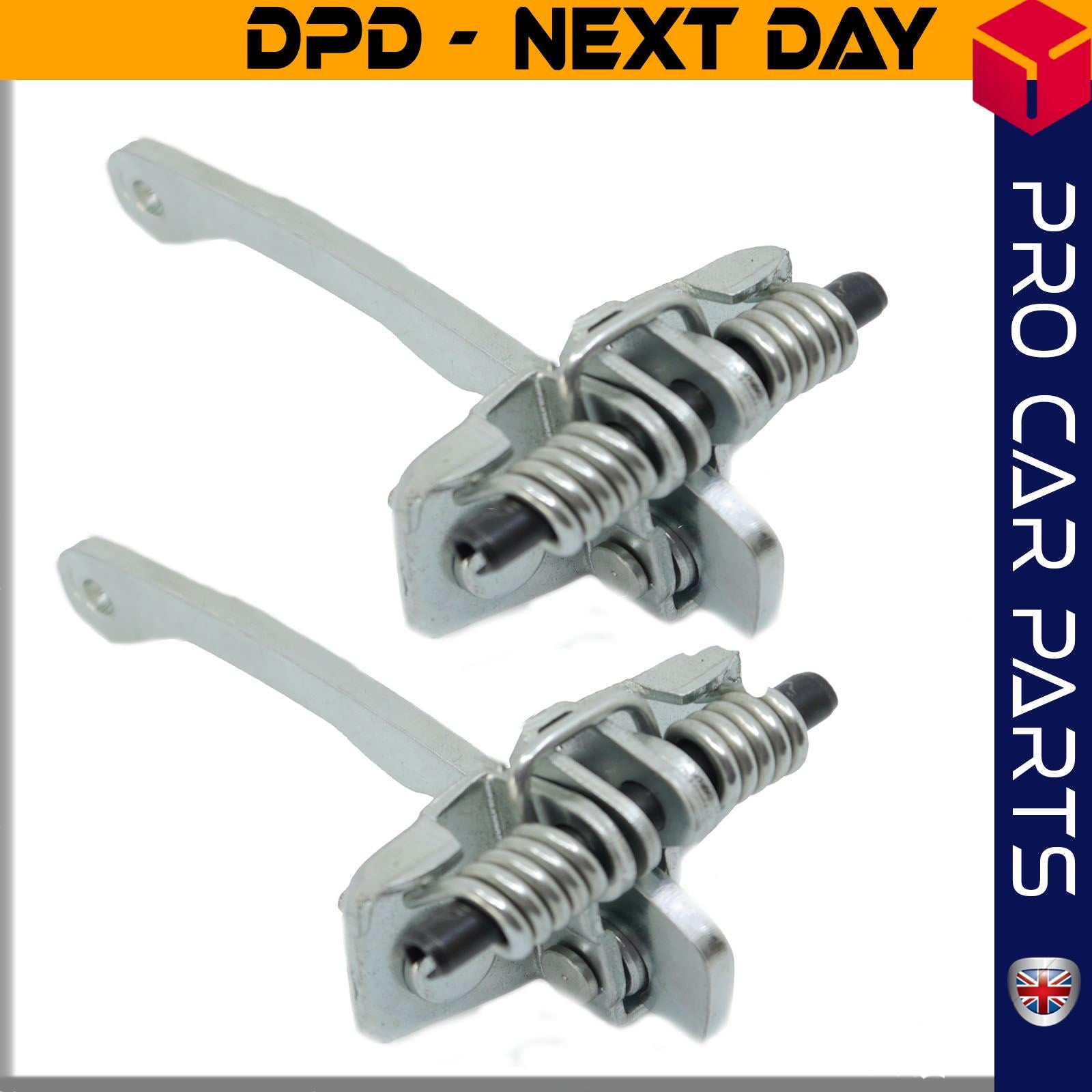 2 X Front Door Hinge Stop Check Strap Limitery Right and Left Side Fits RENAULT Express Super 5  6006003653