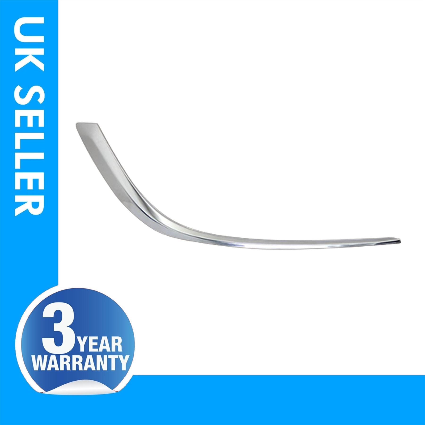 Front Bumper Fog Light Grill moulding Chrome Frame Right FOR Vauxhall Astra J