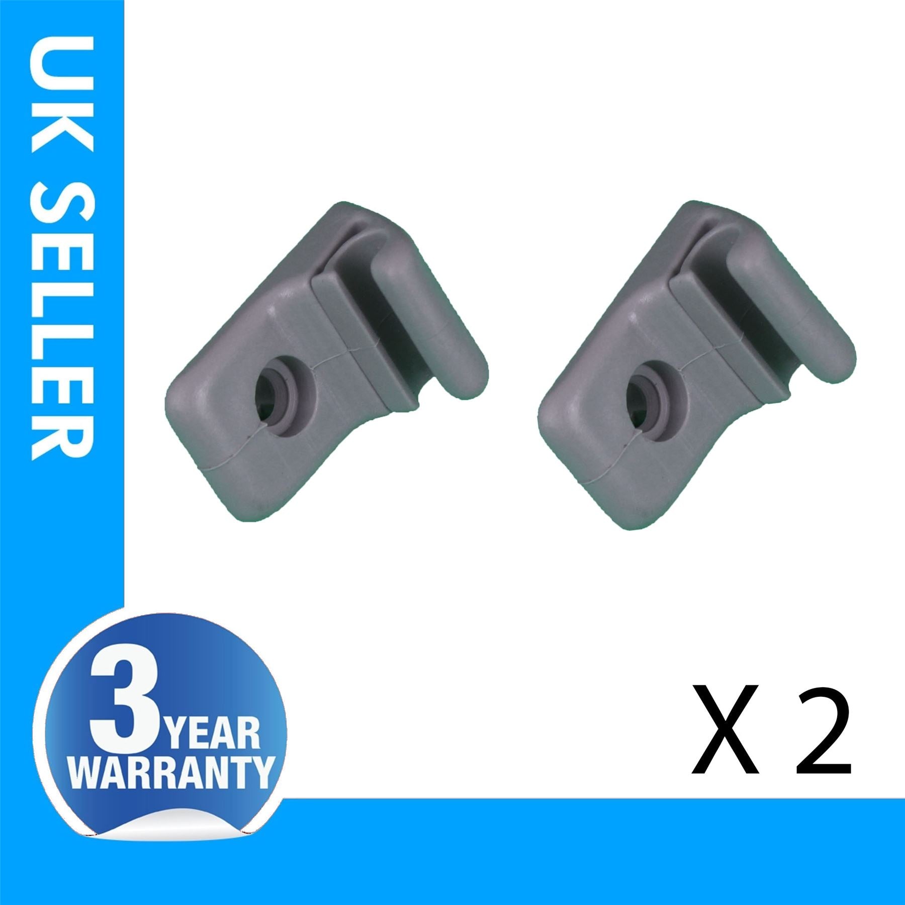 FOR FIAT SIENA PALIO 2 X Sunvisor holder mount bracket clips