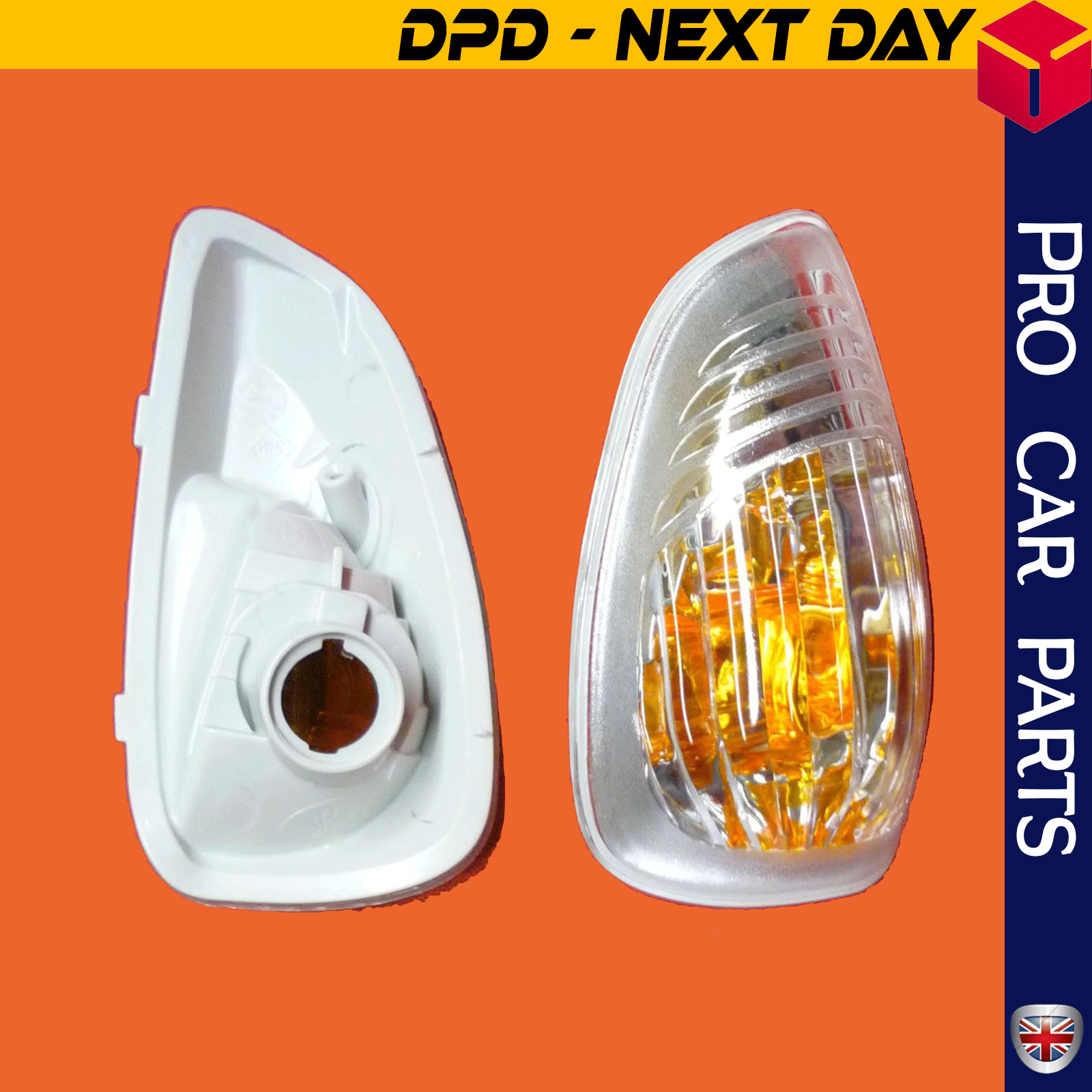 Wing Mirror Side Indicator Light Lens Left Side For VAUXHALL Movano 261652475R