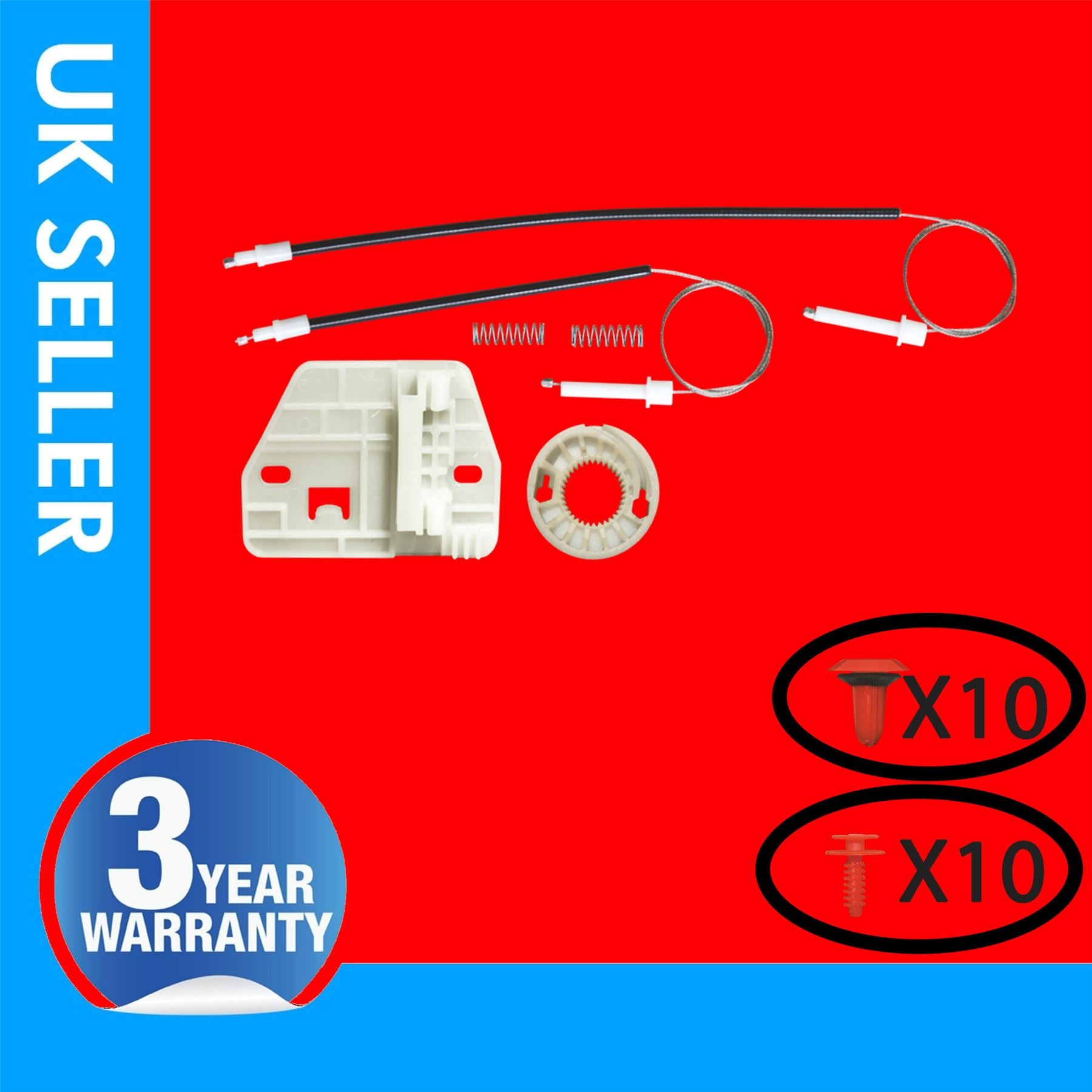 FOR IVECO DAILY WINDOW REGULATOR REPAIR KIT
