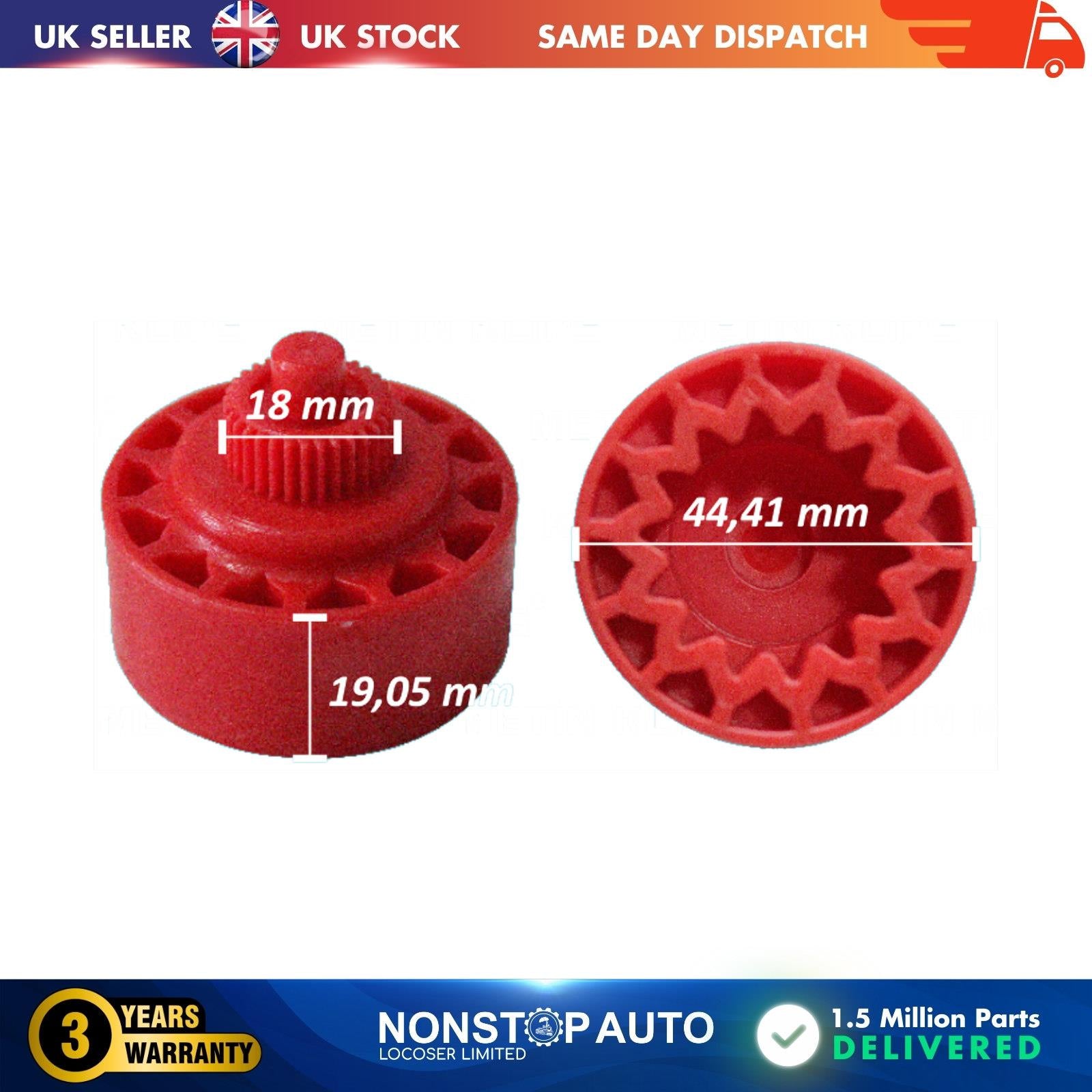 Rear Window Regulator Pulley Manuel Fits VW Polo 9N Audi A4 1J4839730D
