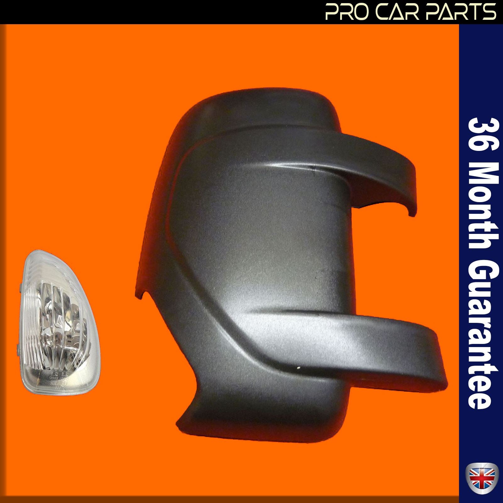 RENAULT Master Vauxhall Opel Movano wing mirror cover cap & side indicator / right