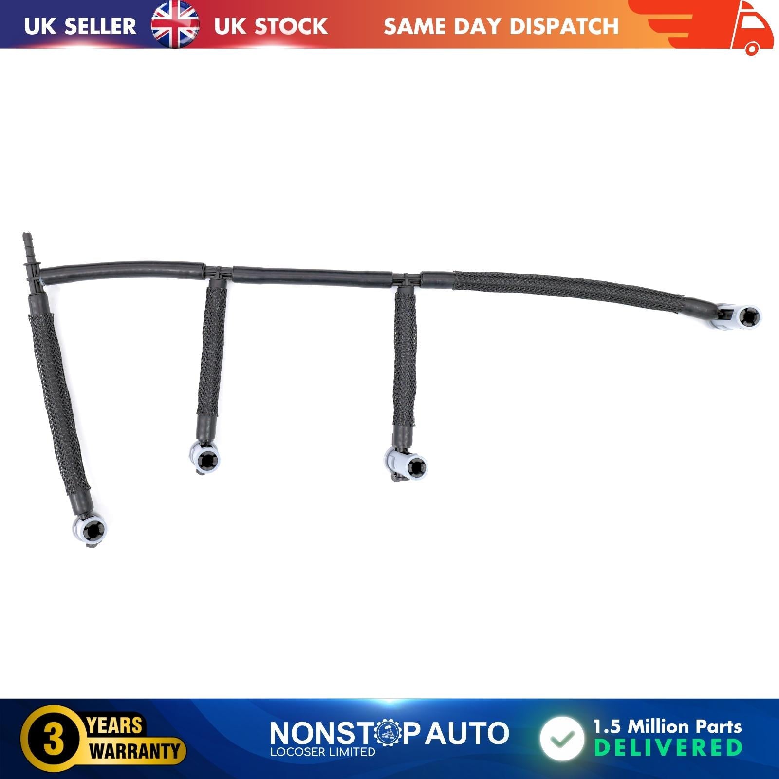 Fuel Injector Leak Off Pipe For AUDI SEAT SKODA VW 04L130235B