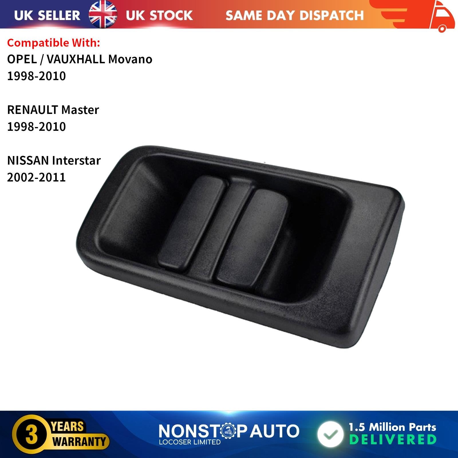 Sliding Door Handle Left Side Fits OPEL VAUXHALL Movano 7700352421