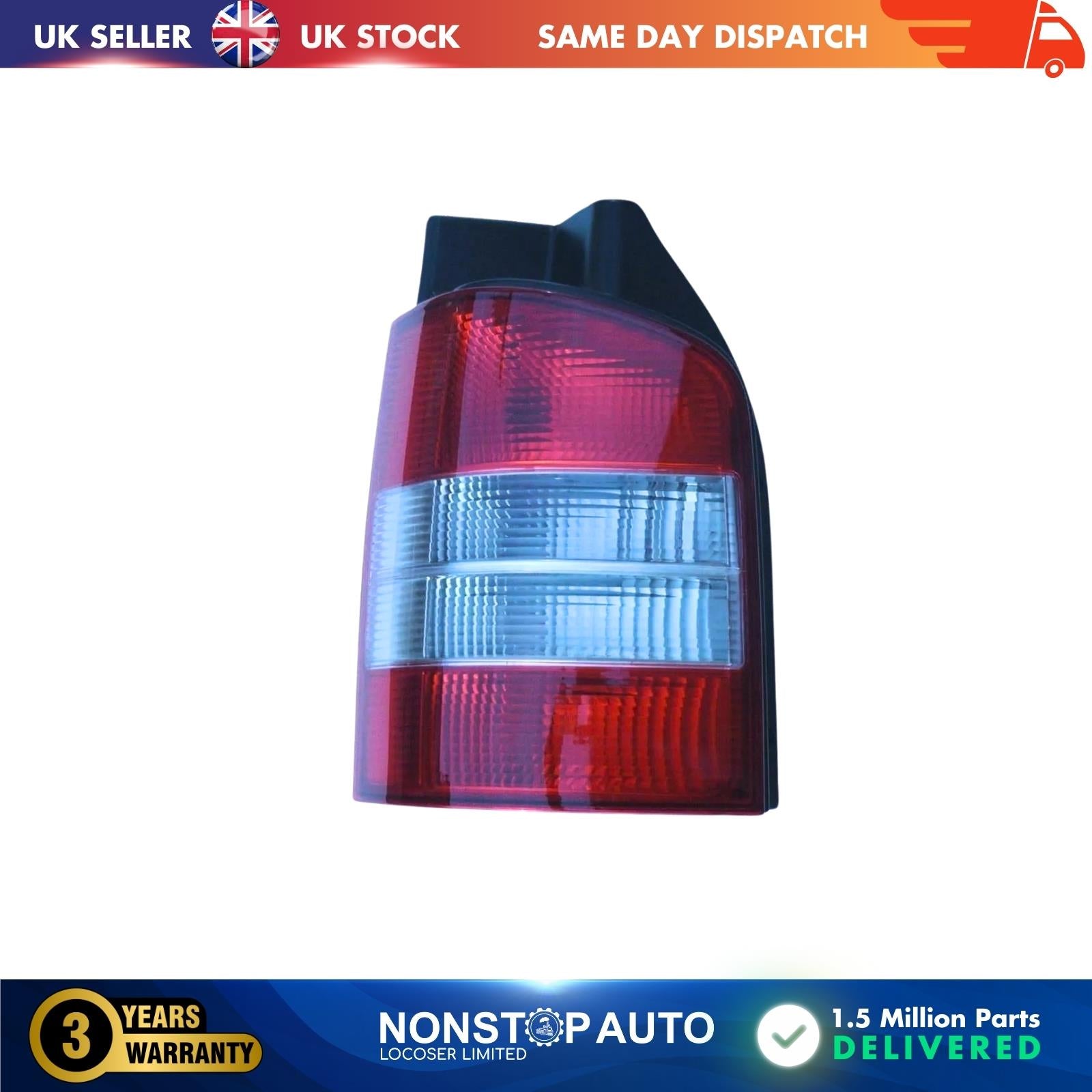 Rear Tail Light Lamp Left Side Fits VOLKSWAGEN Multivan Transporter T5 7H0945095H