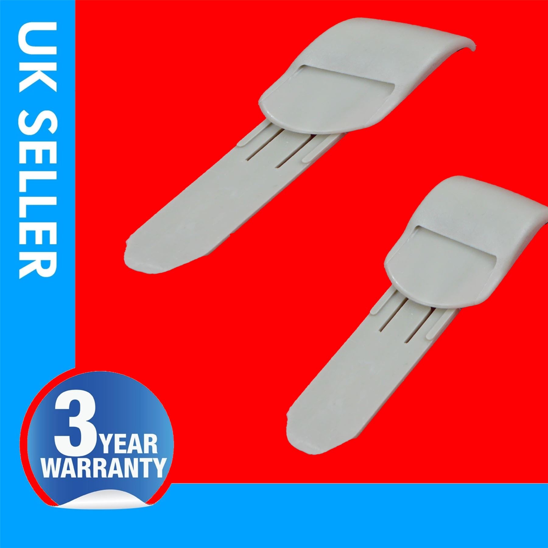 2X FOR RENAULT MEGANE SCENIC MK2 MK3 SUN BLIND VISOR HOLDER HANDLE Clips