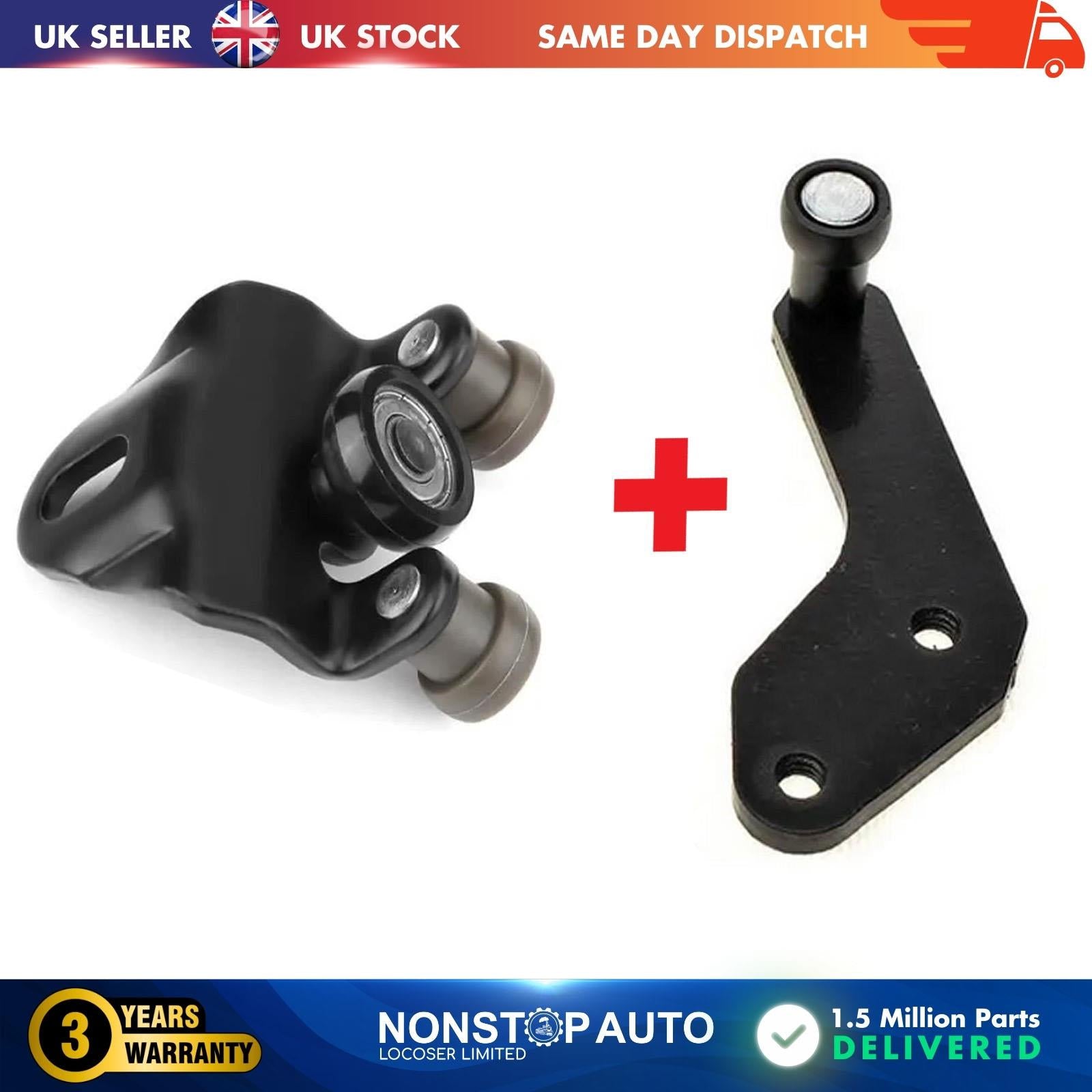 2X Sliding Door Roller Guide Hinge Bottom and Top Right For FORD Transit MK6 MK7