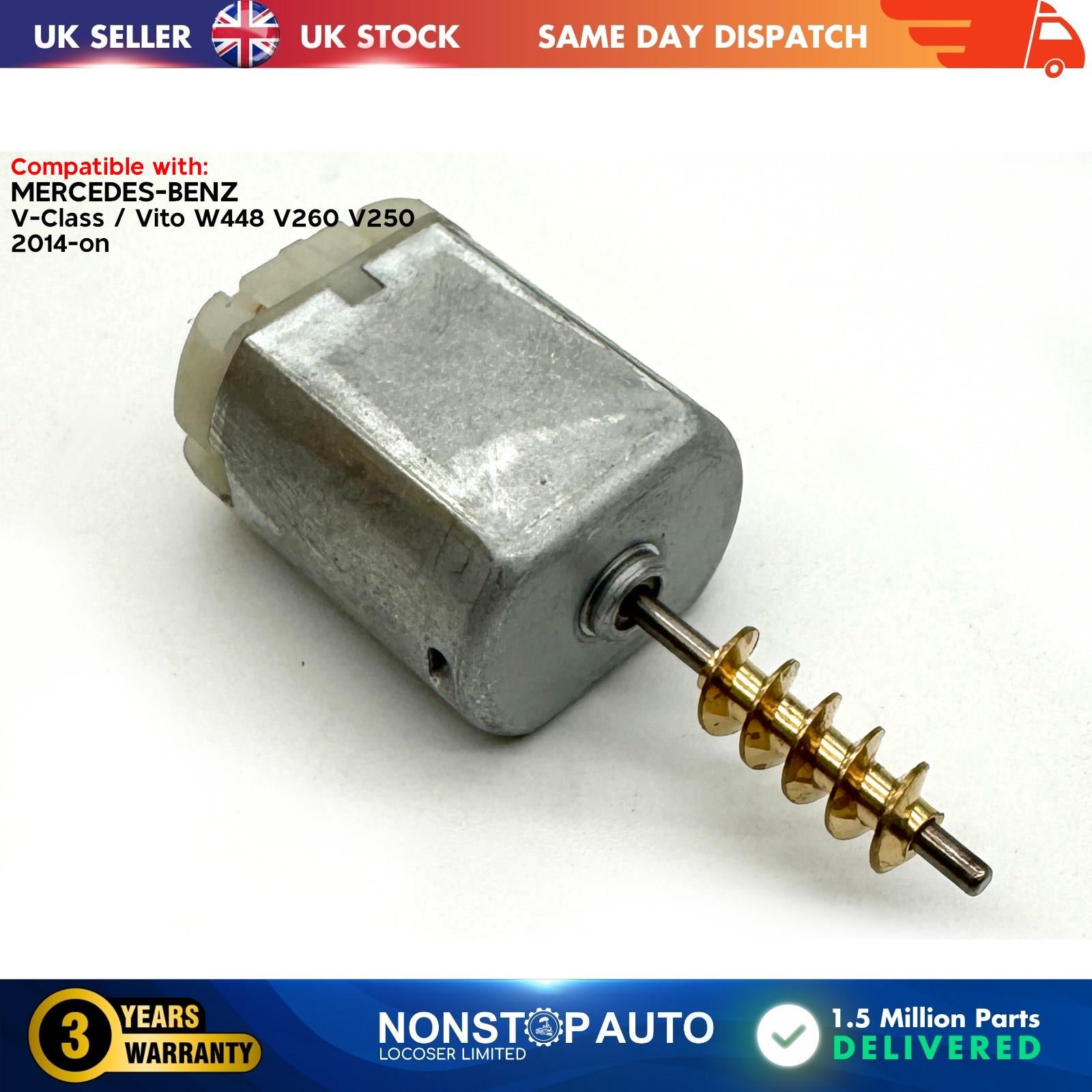 Door Central Lock DC Motor Actuator MERCEDES Sprinter Vito V Class W448 2014 on