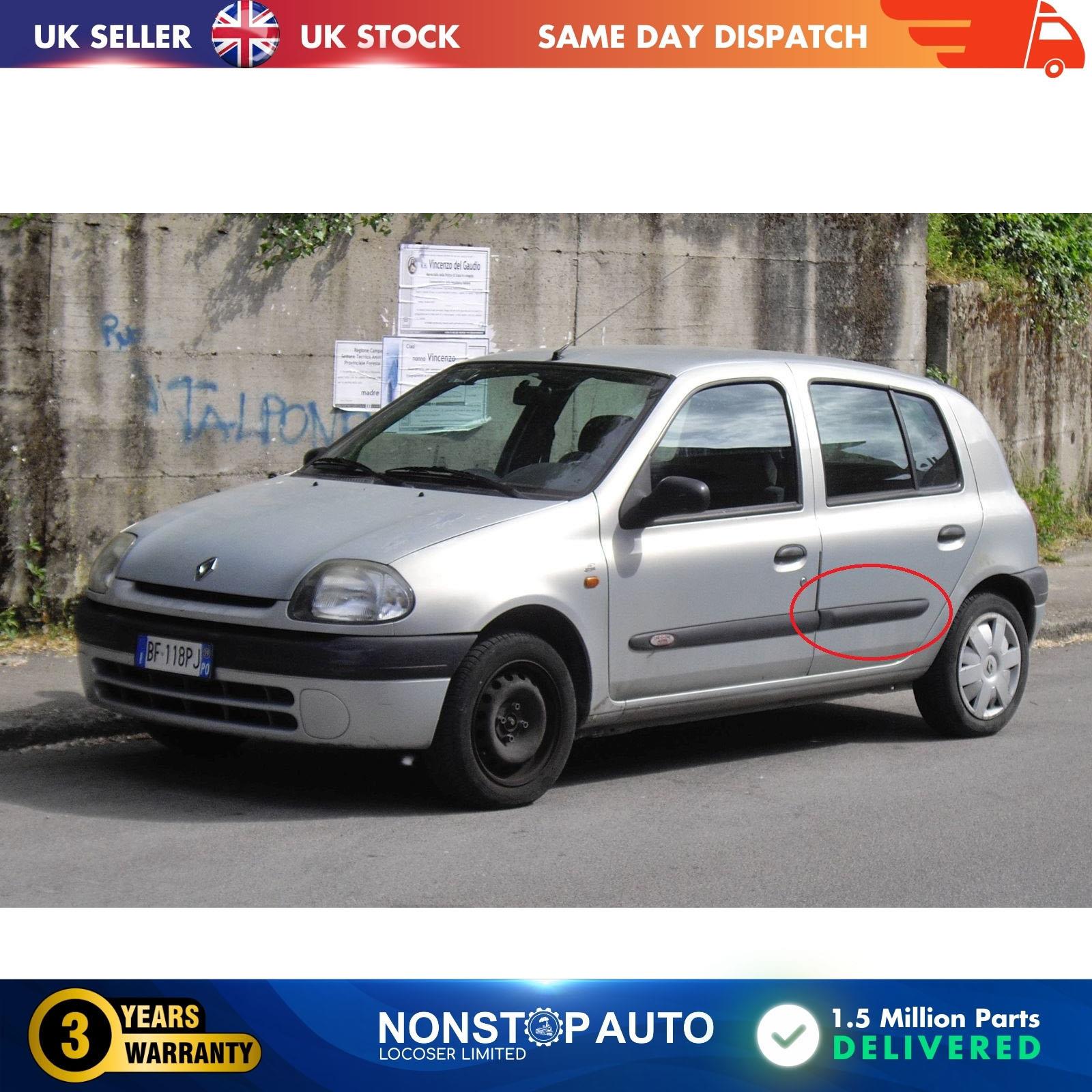 Door Panel Trim Moulding Strap / Rear Left For Renault Clio