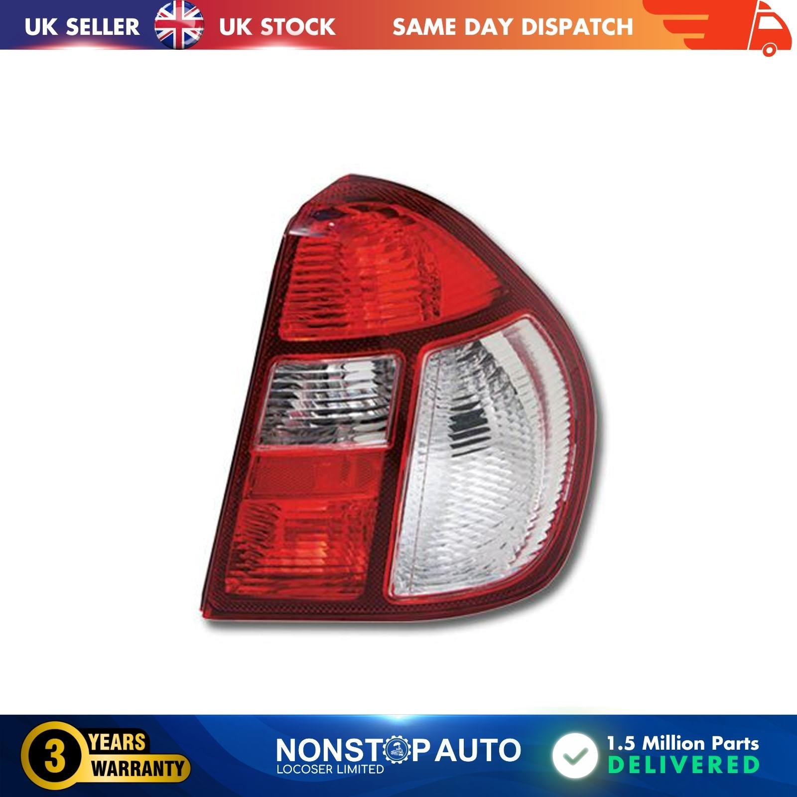 Rear Tail Light Lamp Without Bulb Holder / Right Side FOR RENAULT CLIO