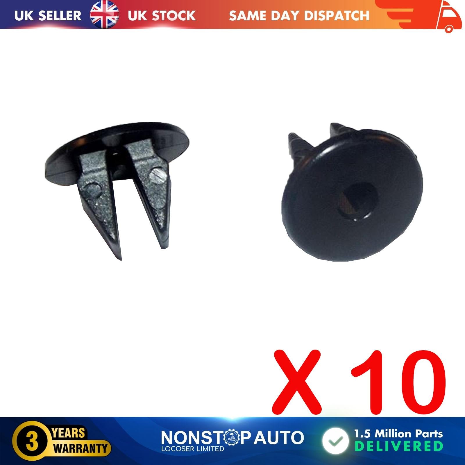HYUNDAI FENDER APRON TRIM PANEL SCREW CLIPS X10