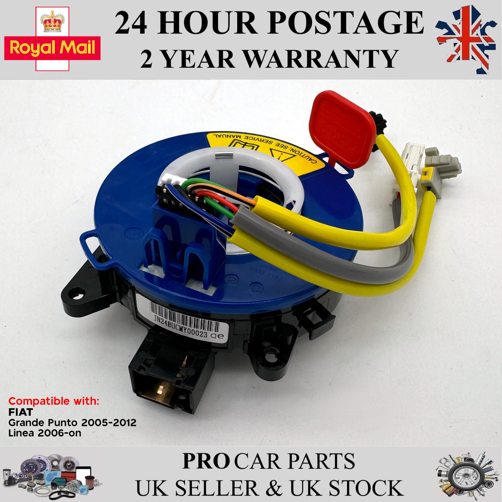 Clockspring Squib Sensor Steering Wheel Airbag Slip For FIAT Grande Punto Linea