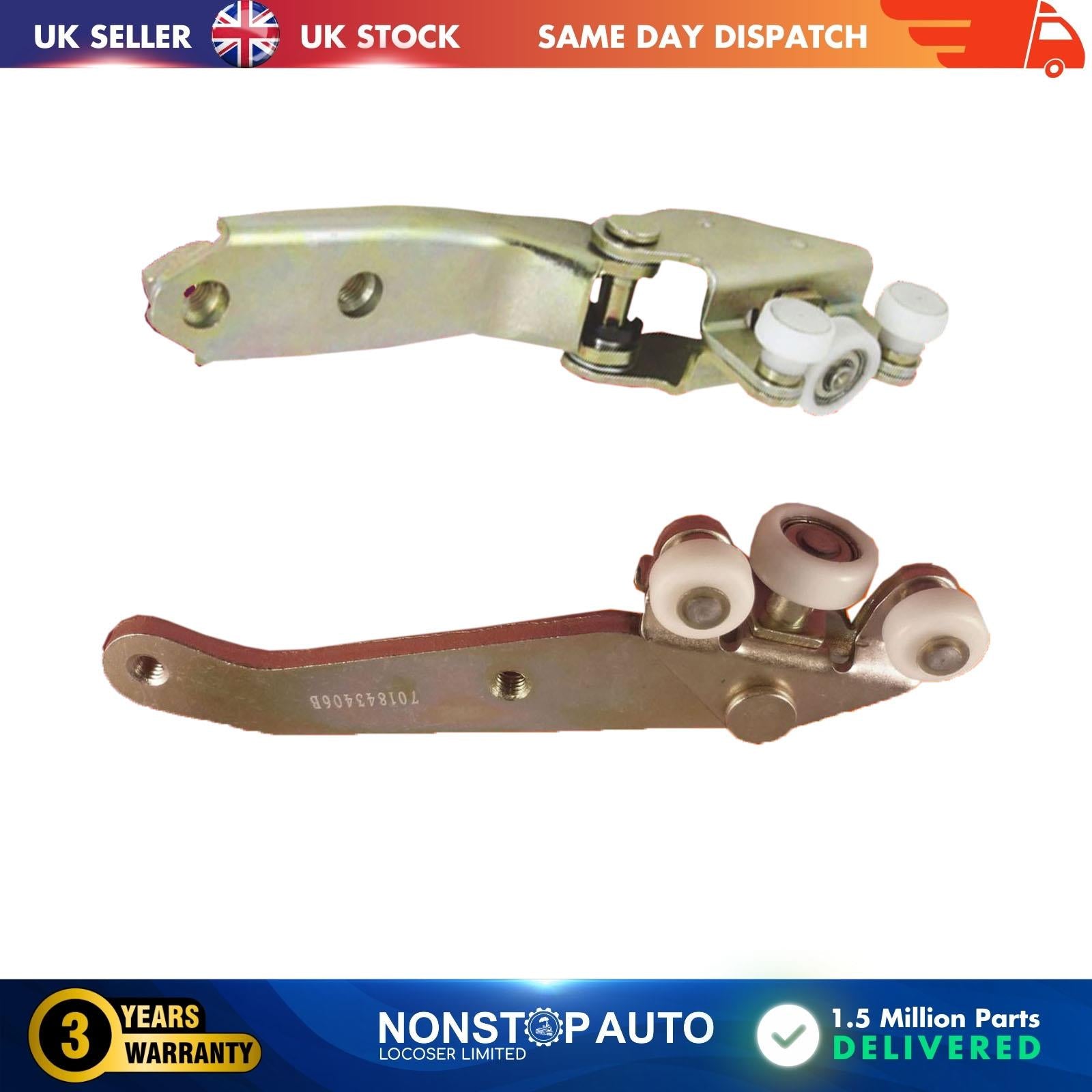 Sliding Door Roller Guide Hinge Bottom Middle Right Side Fits VW Transporter T4 701843406B