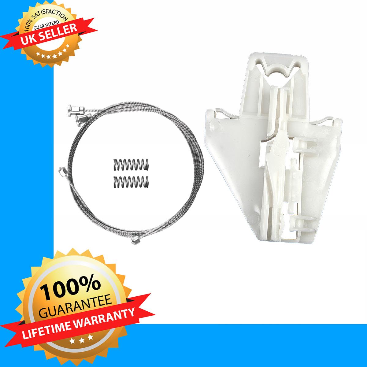 Fits SEAT Toledo II Leon SKODA Fabia I Window Regulator Repair Kit Rear Left Side