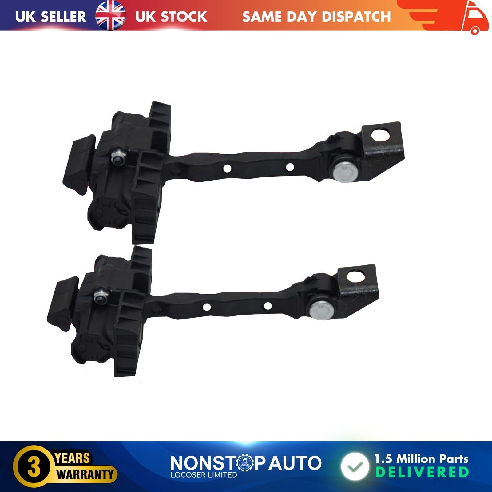 2 X Rear Door Hinge Stop Check Strap Limitery Right and Left Side Fits SKODA Roomster 5J 5J7 5J0839249D