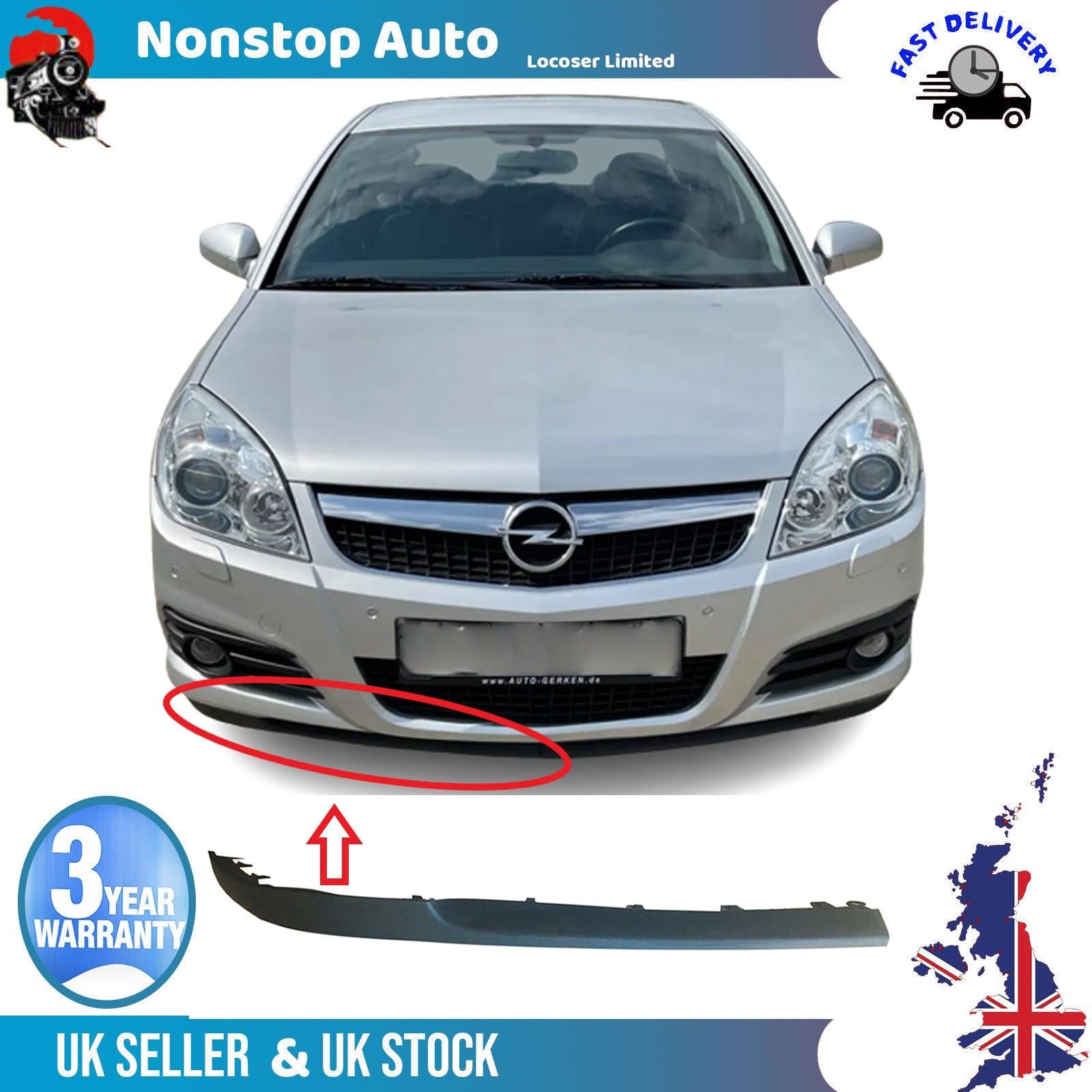 Bumper Spoiler Right For VAUXHALL Vectra C Sport Package 2006 on 6400596
