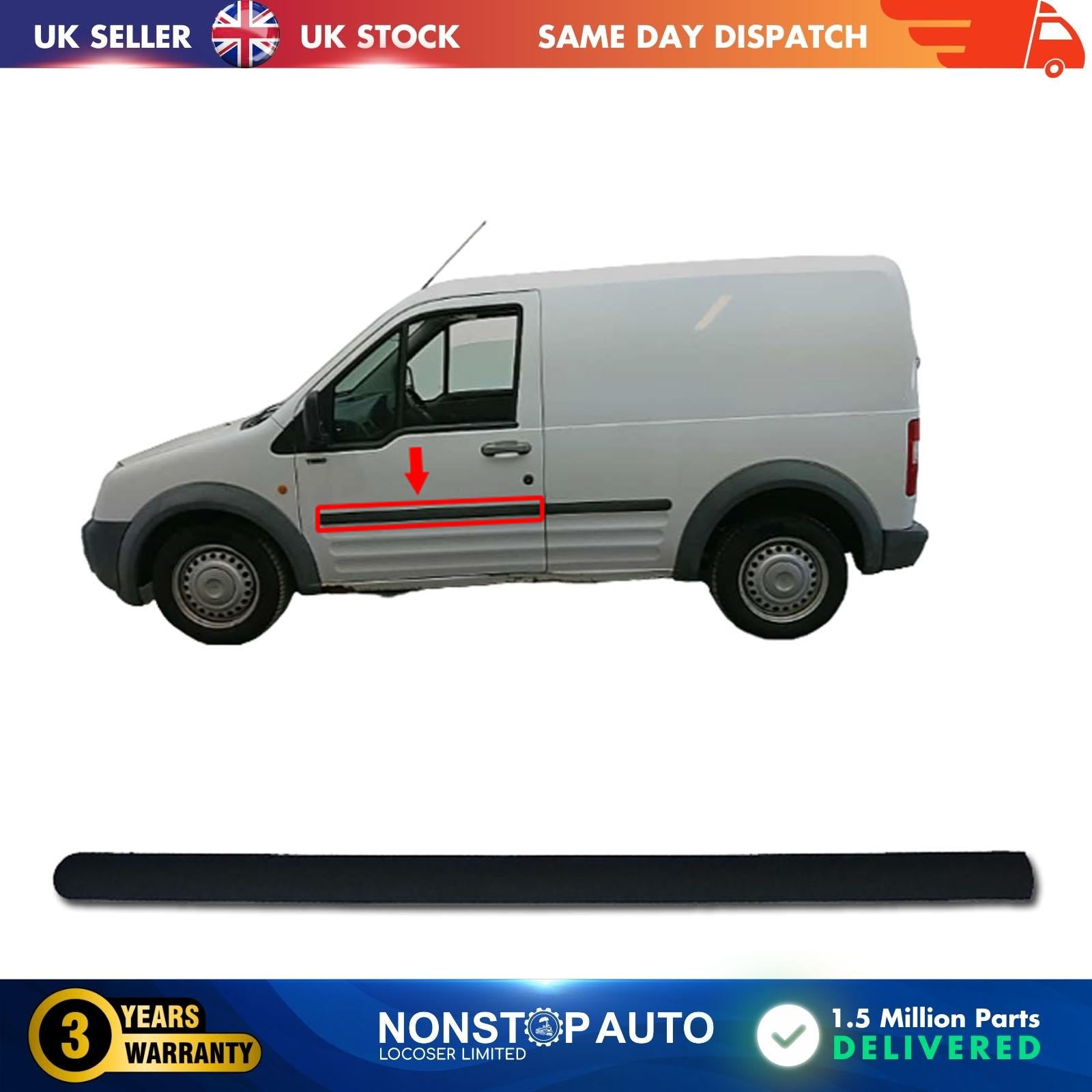 Door Panel Trim Moulding Strap / Front Left For Ford Transit Connect