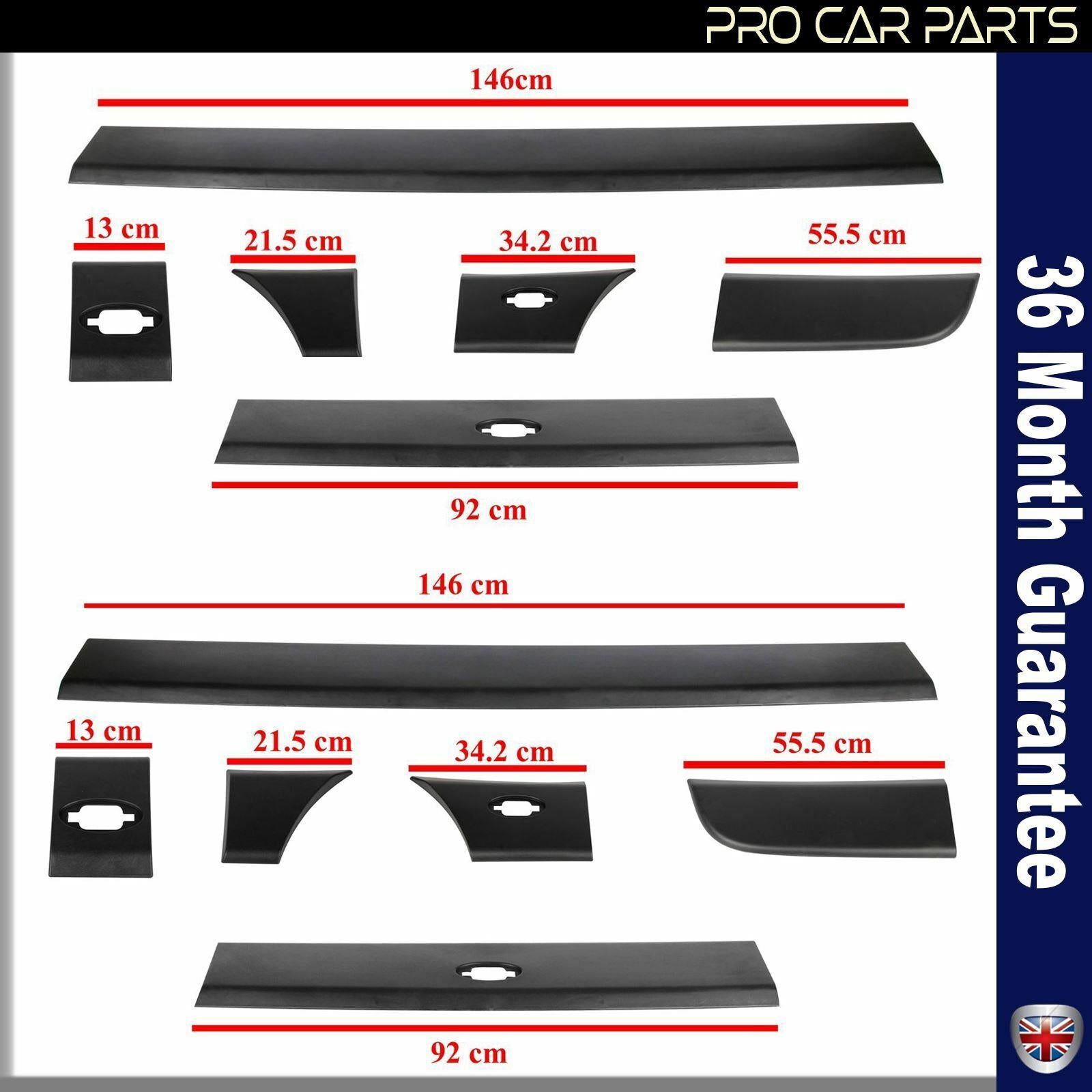 DOOR TRIM MOULDING STRIP LEFT RIGHT SIDE FITS NISSAN NV400 768F30007R