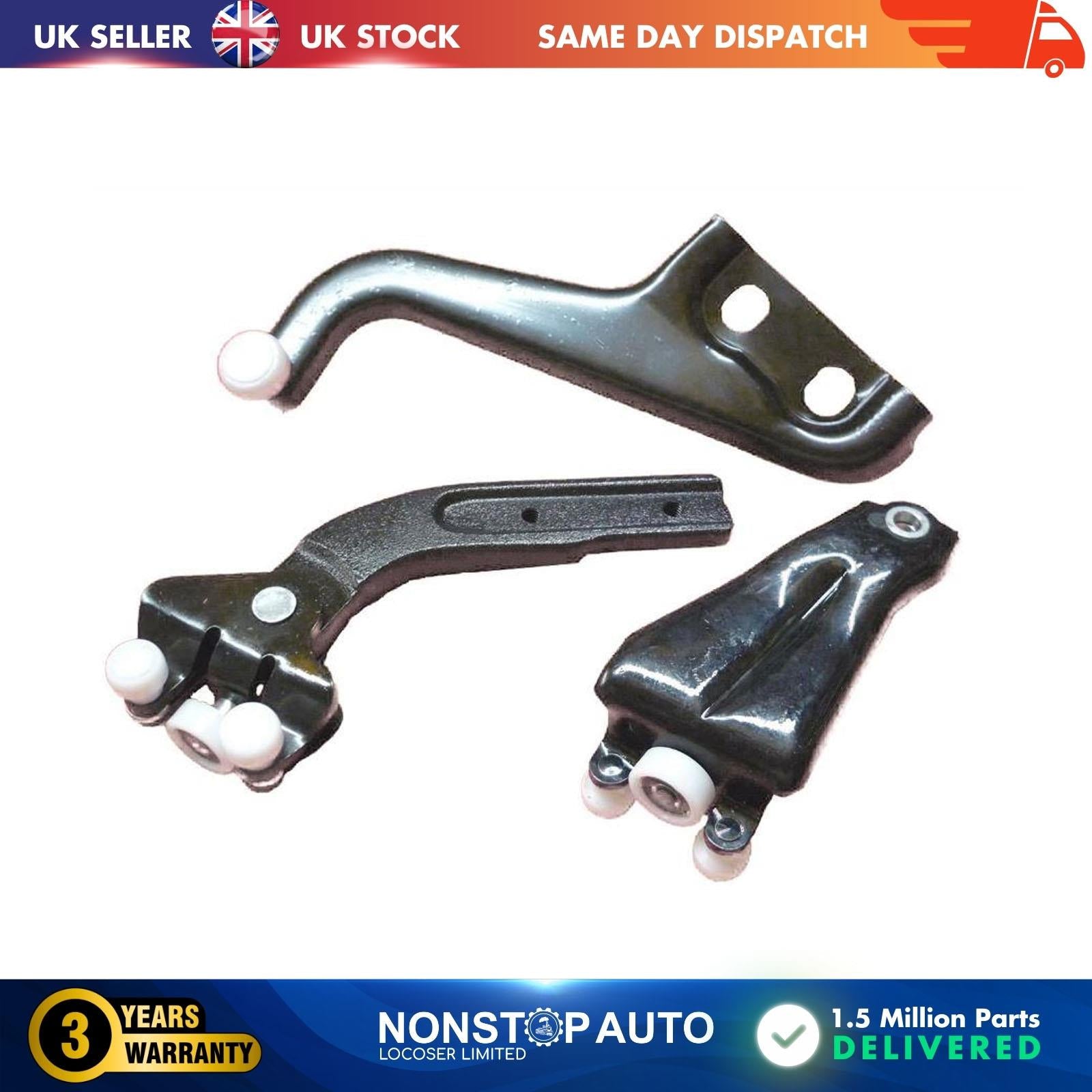 Sliding Door Roller Guide Hinge Top Middle Bottom Right Fits MERCEDES Vito Viano  6397601747