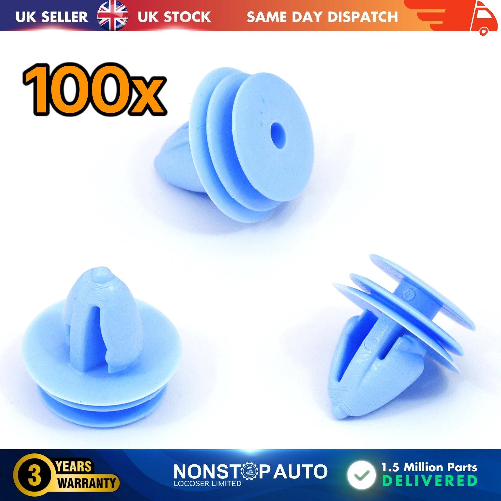 100x Door Trim Panel Clips For HYUNDAI KIA 8231533020
